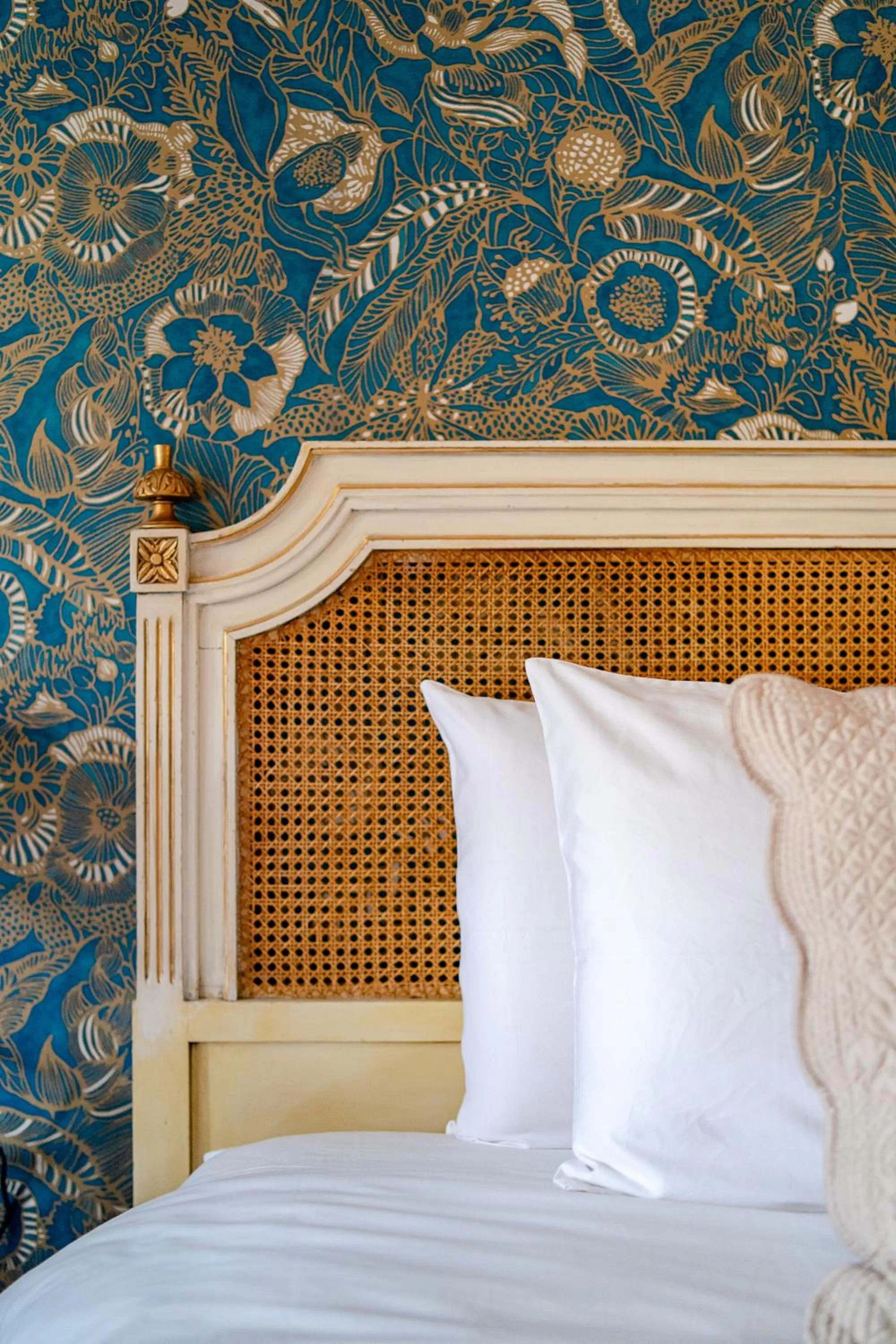 Decorative detail, Bed in Hotel Boutique Casa Zevallos