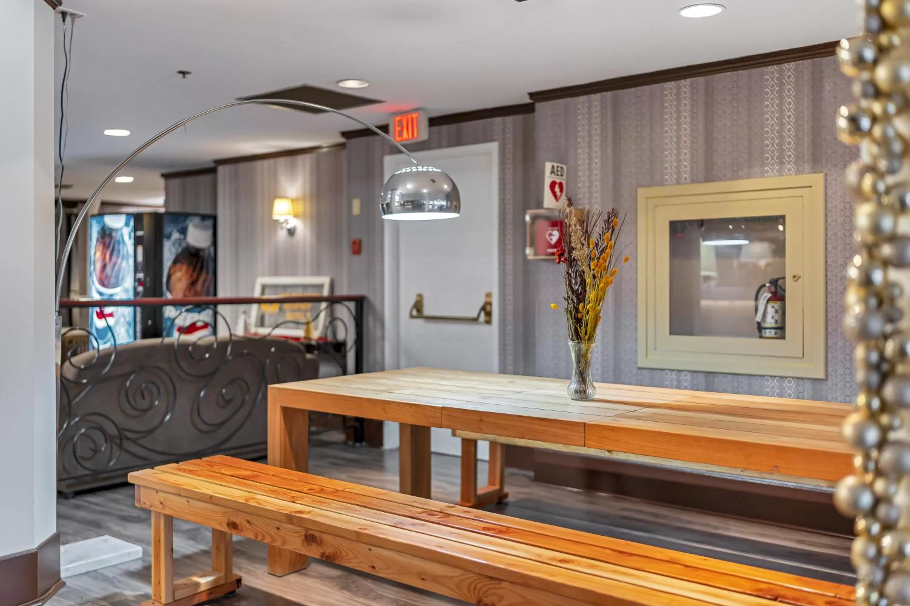 Seating area in The Bedford Regency Hotel