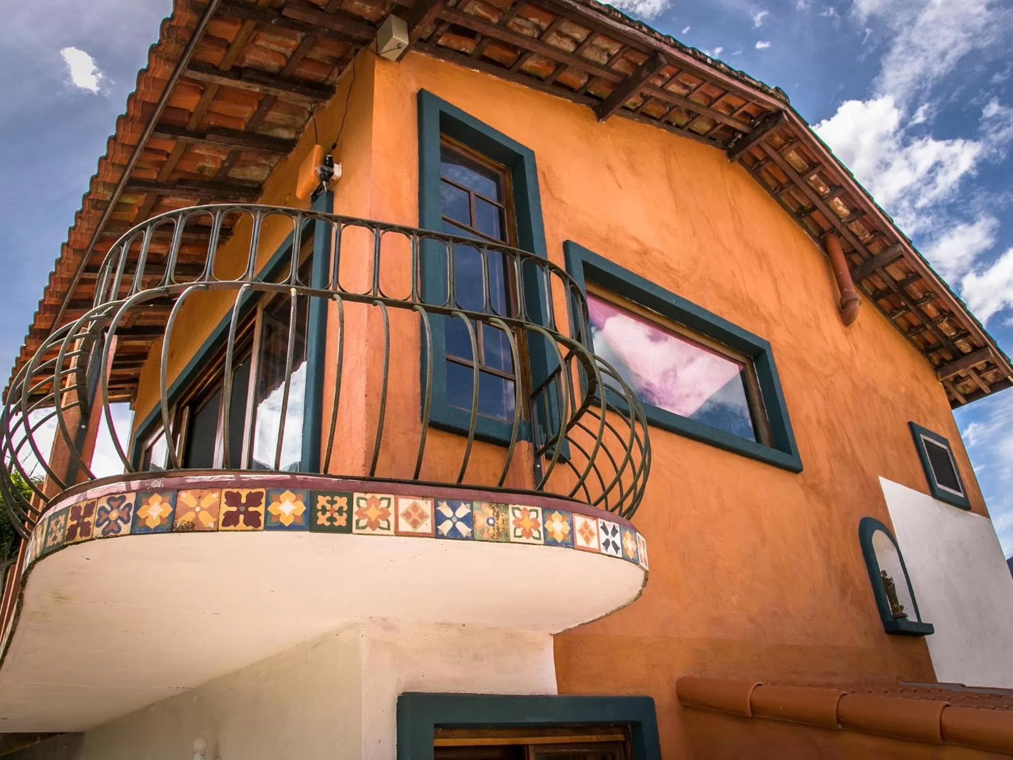 Decorative detail, Property Building in Lagamar Ecohotel