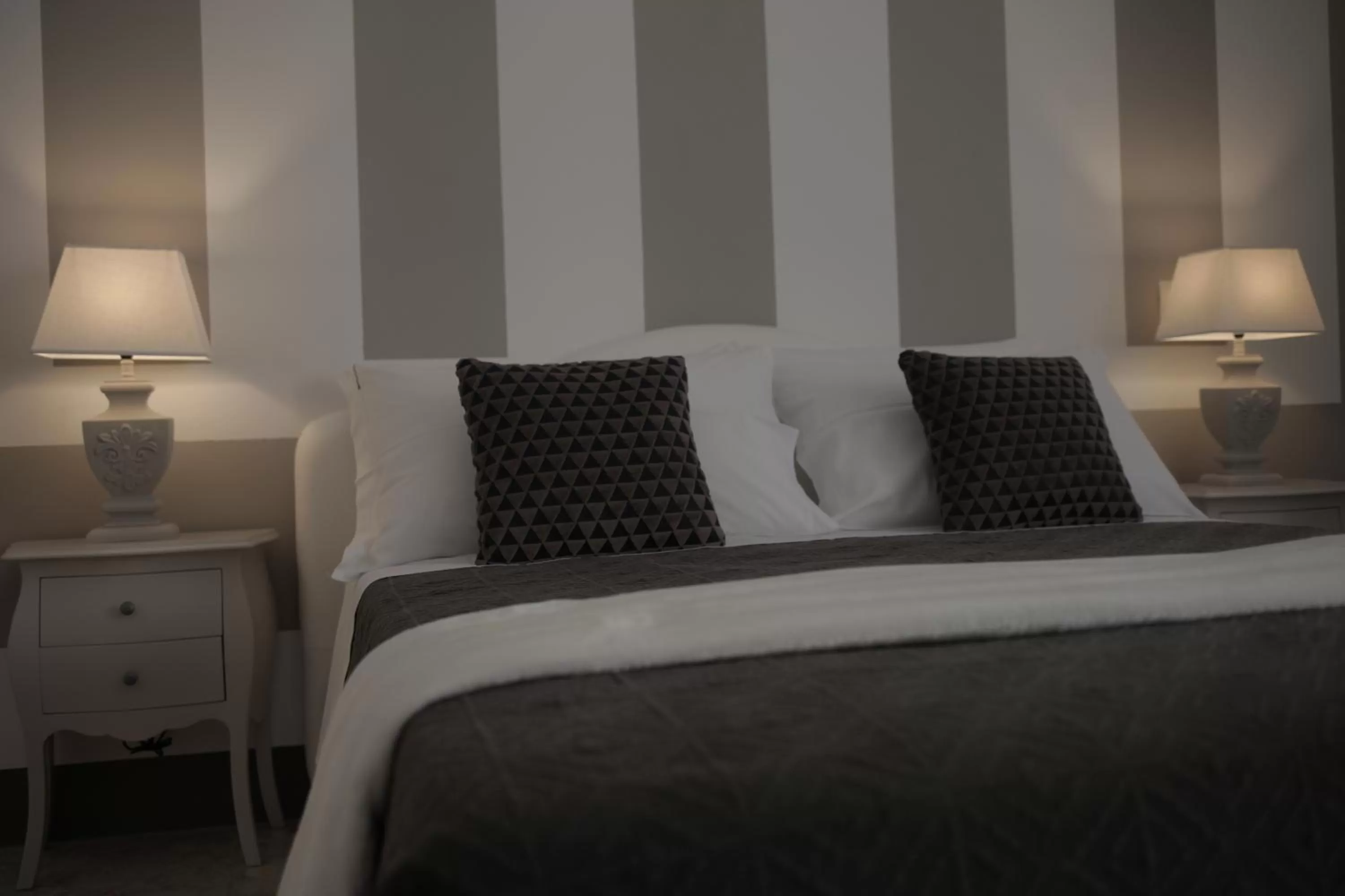 Photo of the whole room, Bed in Dimi House