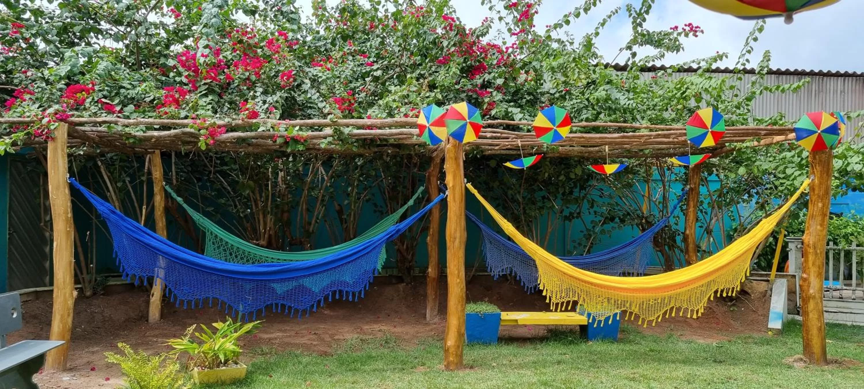 Garden view in Ecomar Pousada