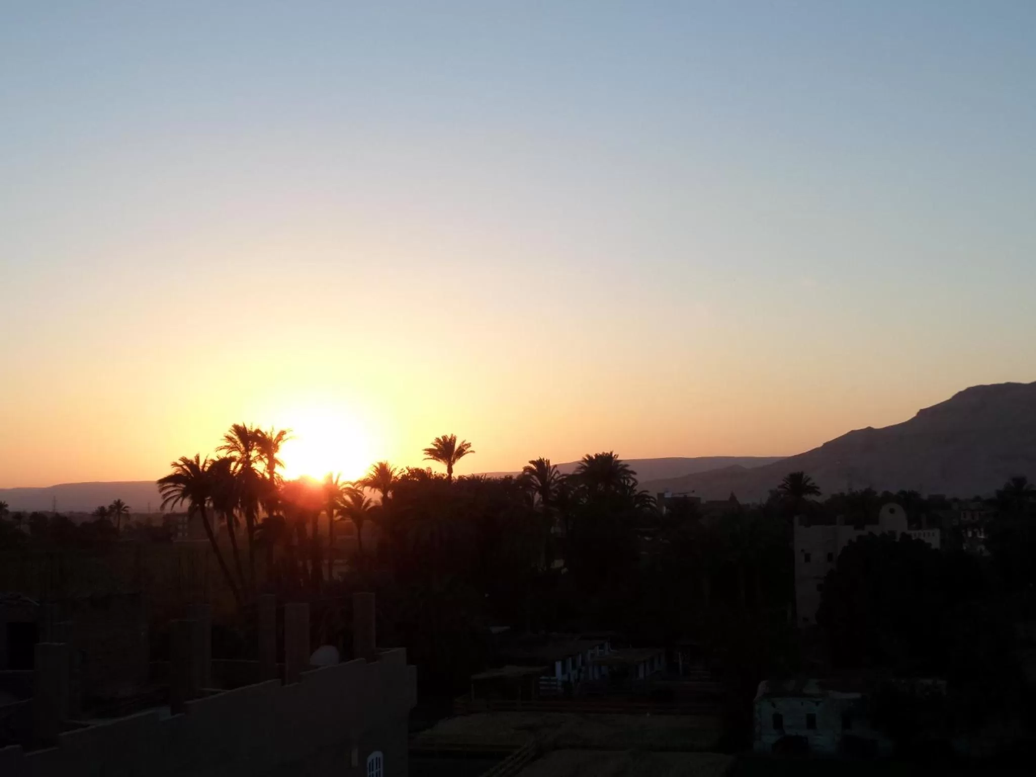 Mountain view in Amon Hotel