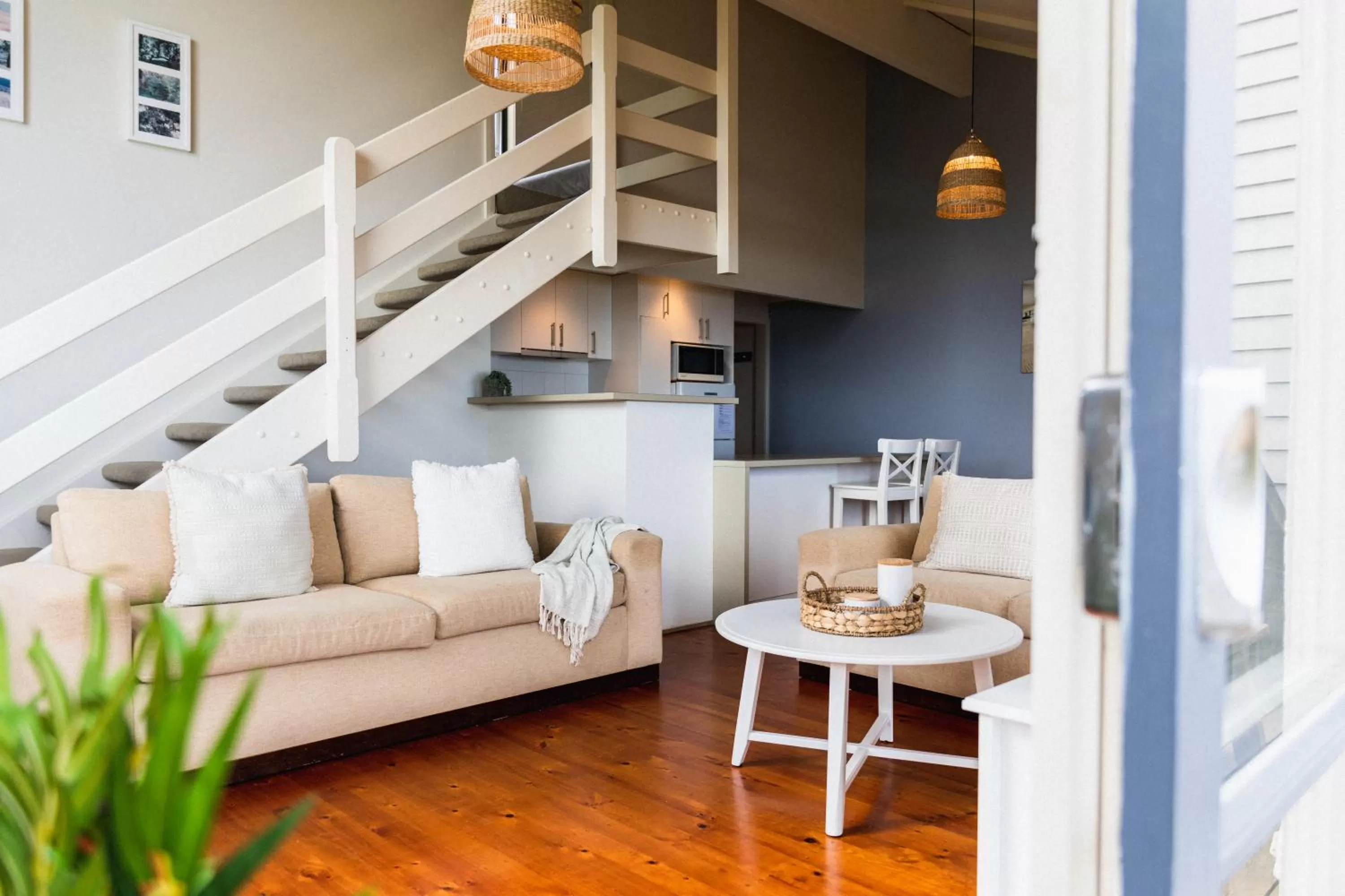 Seating Area in Whitecrest Eco Apartments Great Ocean Road