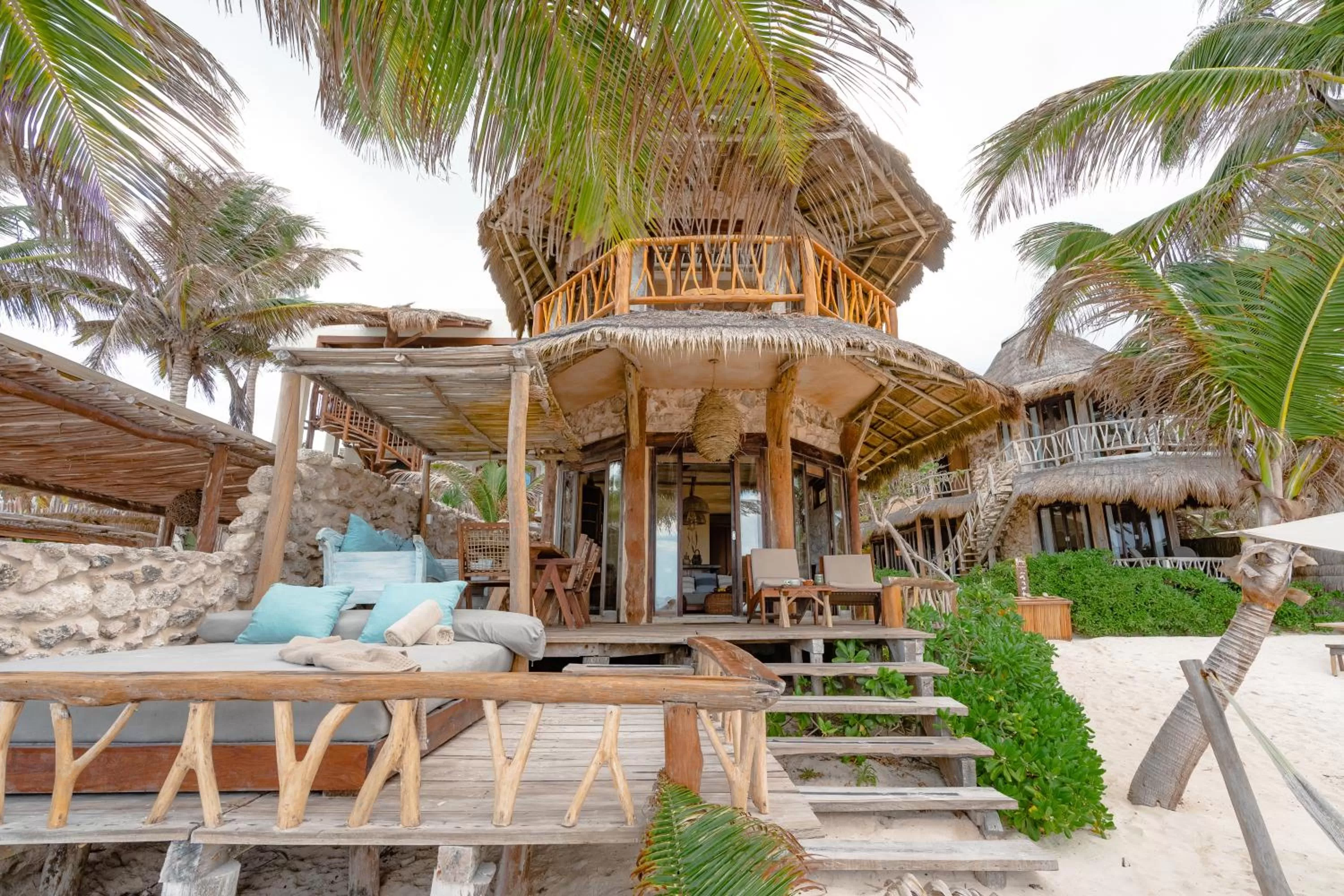 Patio in Alaya Tulum by Ahau Collection