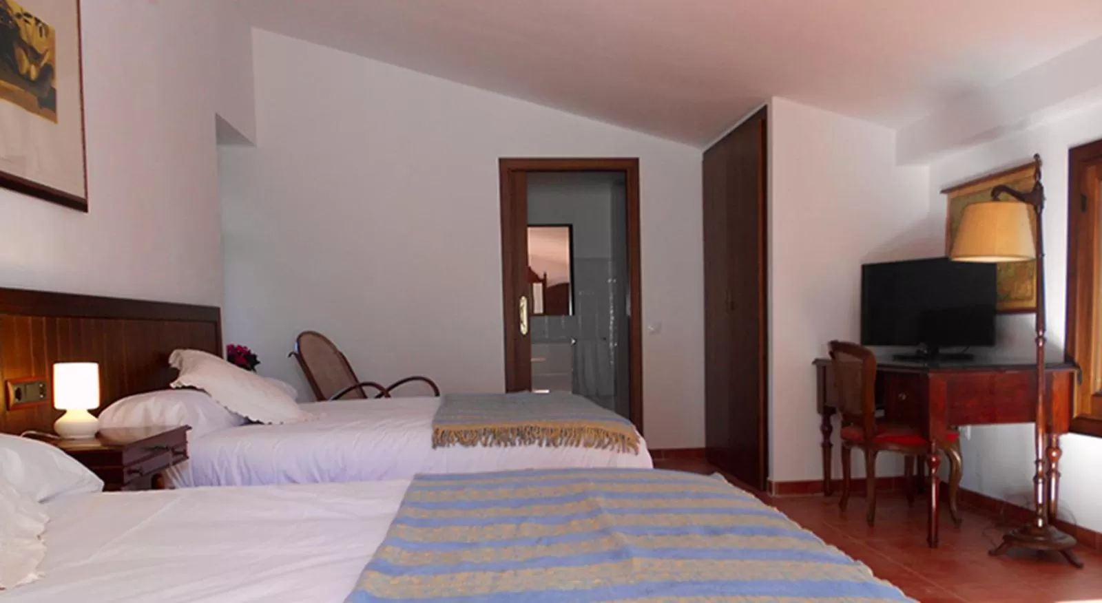 Bedroom, Bed in El Sequer Casa Rural