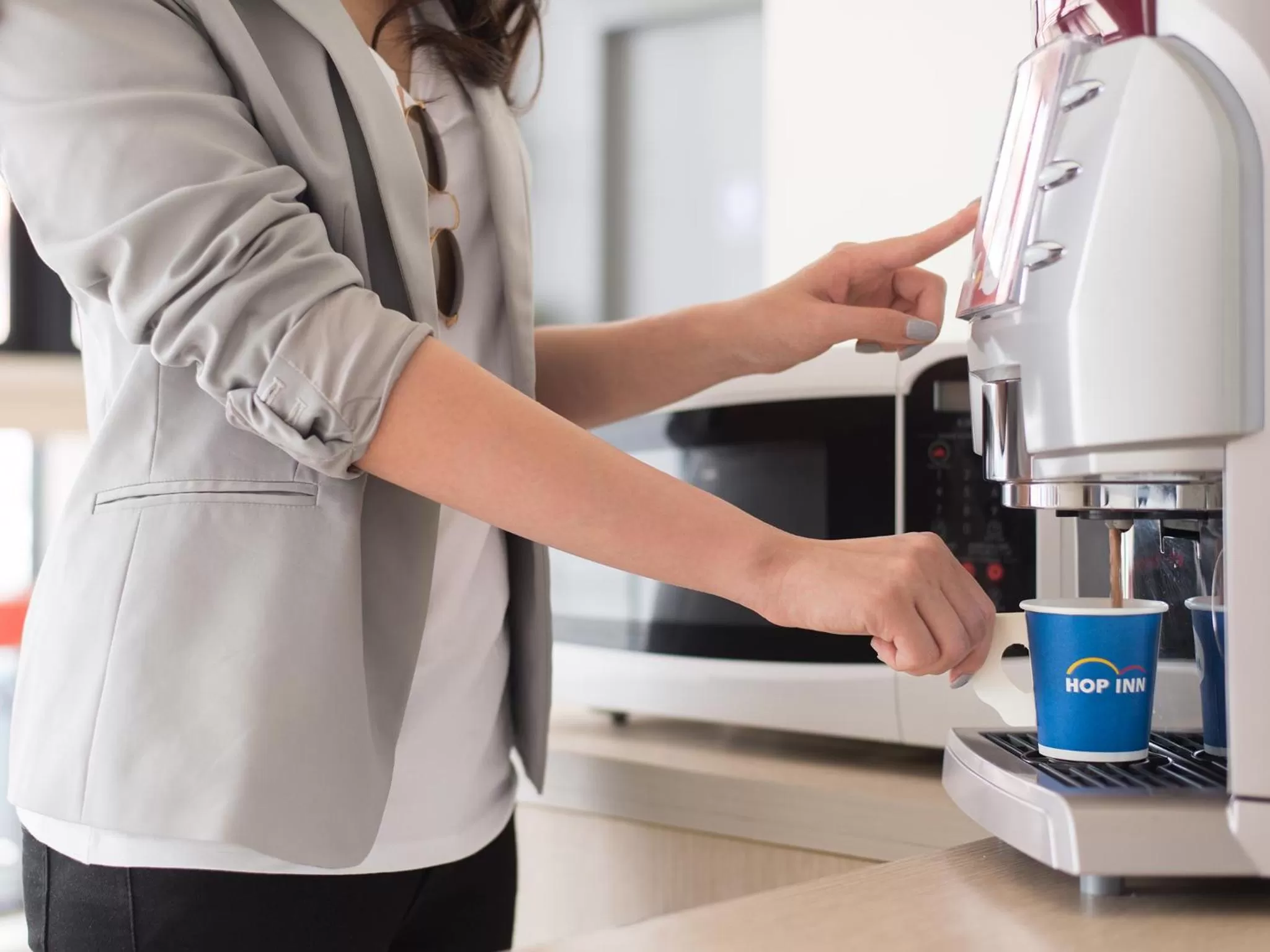 Lobby or reception in HOP INN Chiang Mai Airport