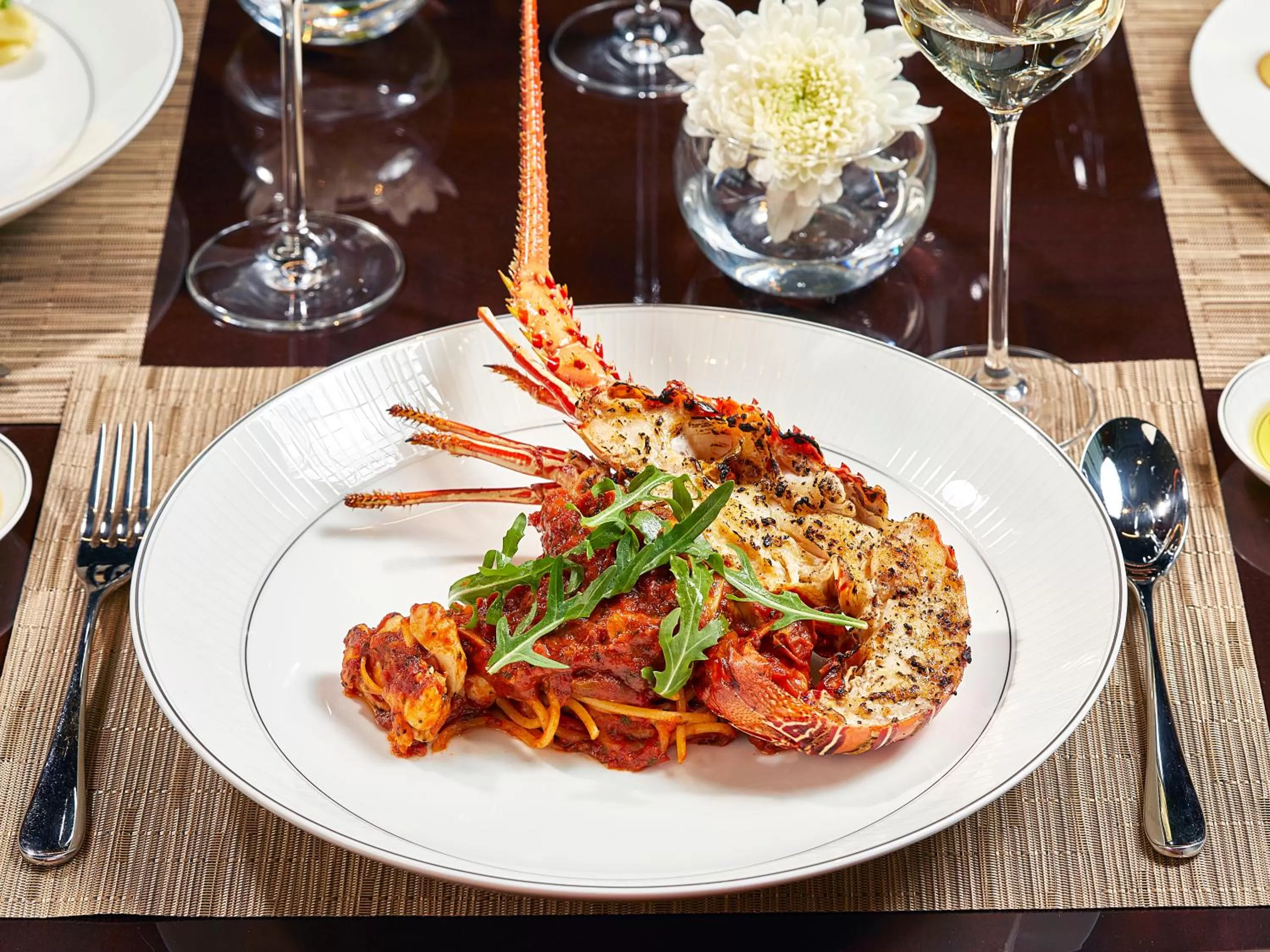 Food close-up in Four Seasons Hotel Jakarta