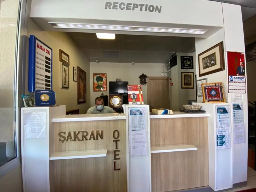 Lobby or reception in Sakran Hotel
