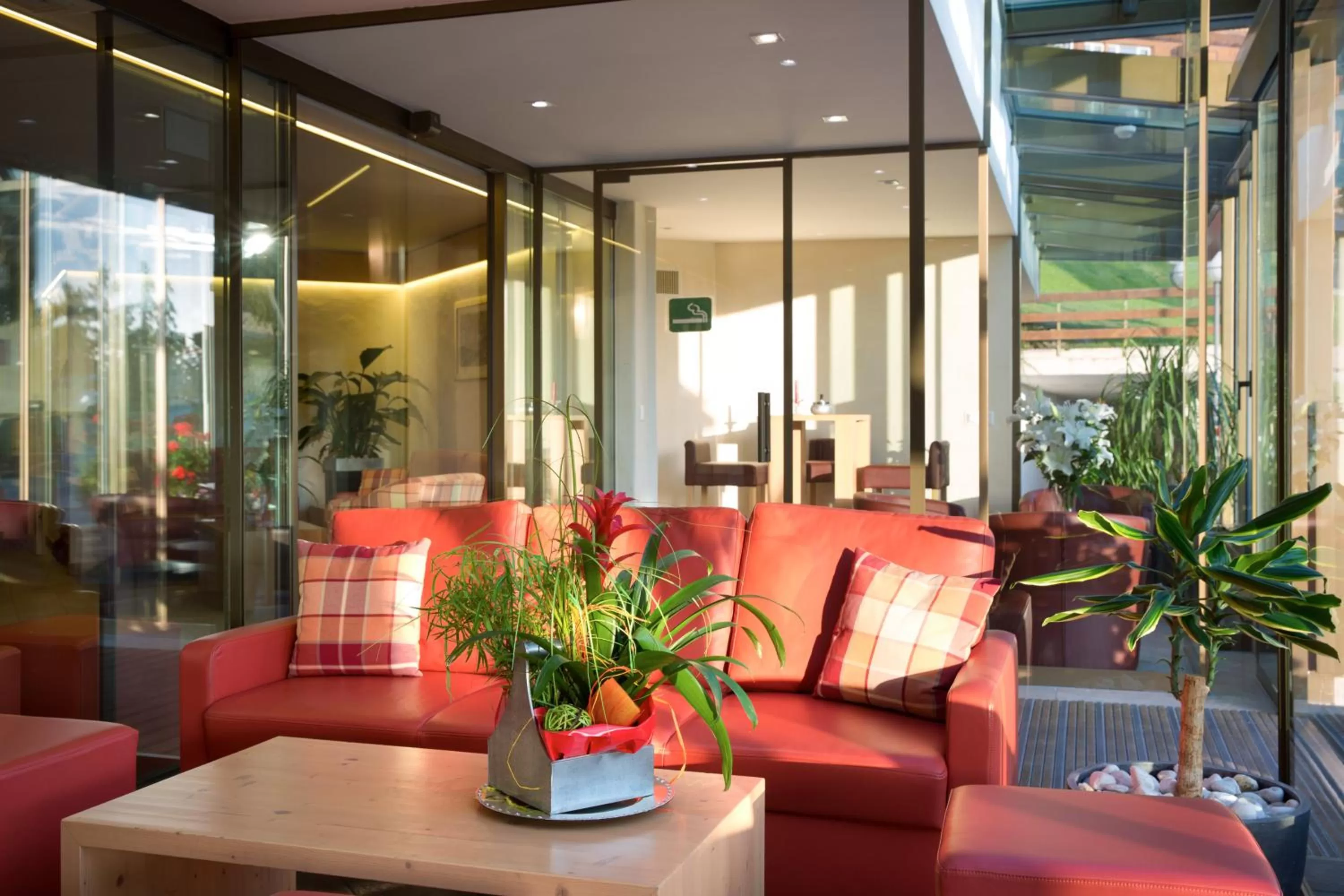 Lounge or bar in Aparthotel Helvetia