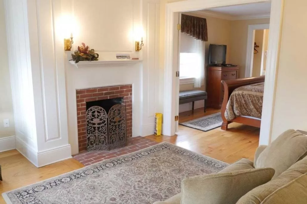 Seating area in Compass Rose Inn