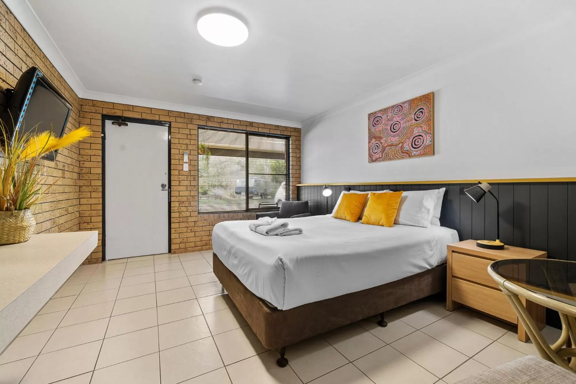 Bed in Esk Caravan Park & Rail Trail Motel