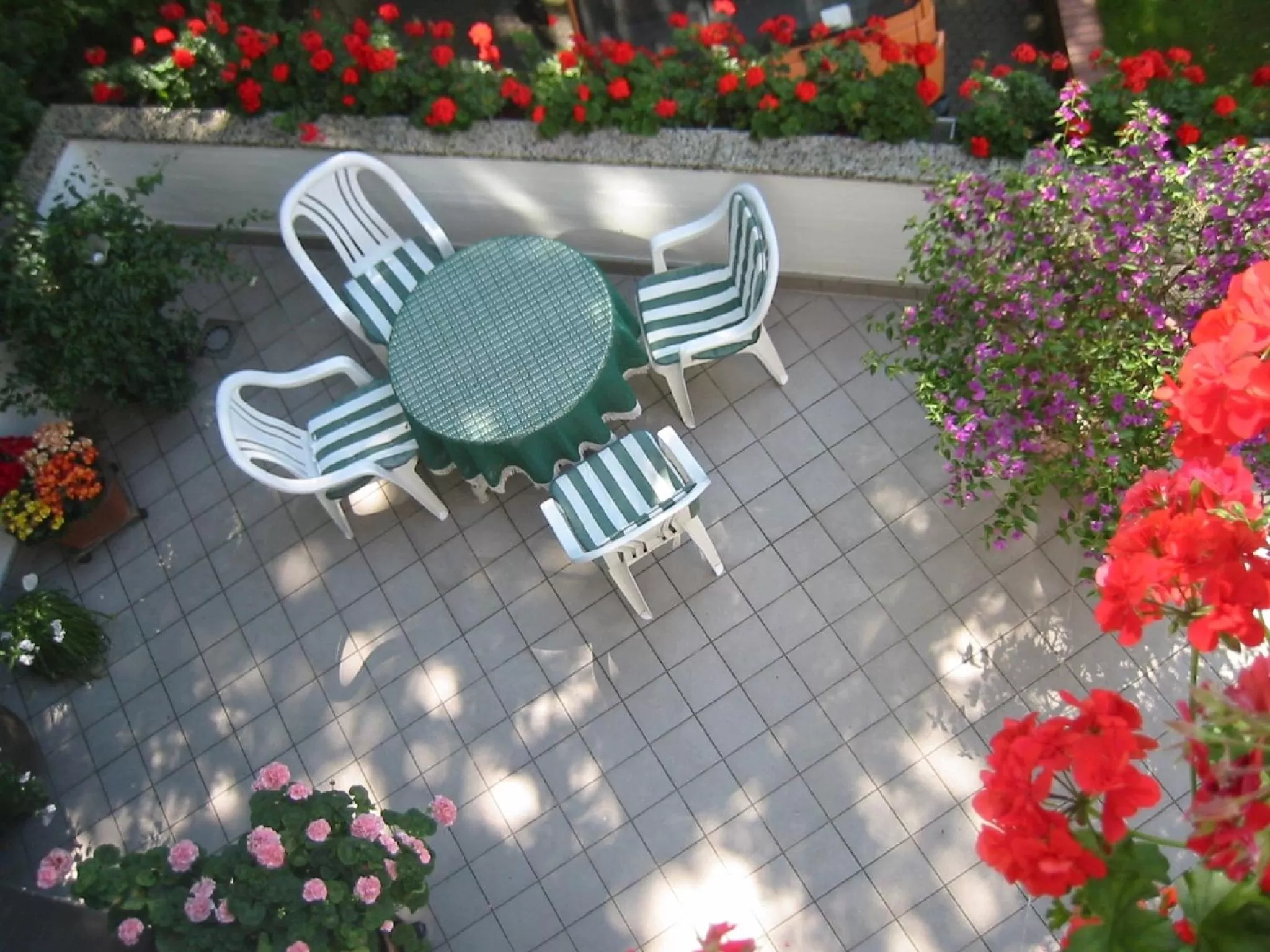 Garden in Pension Thiel