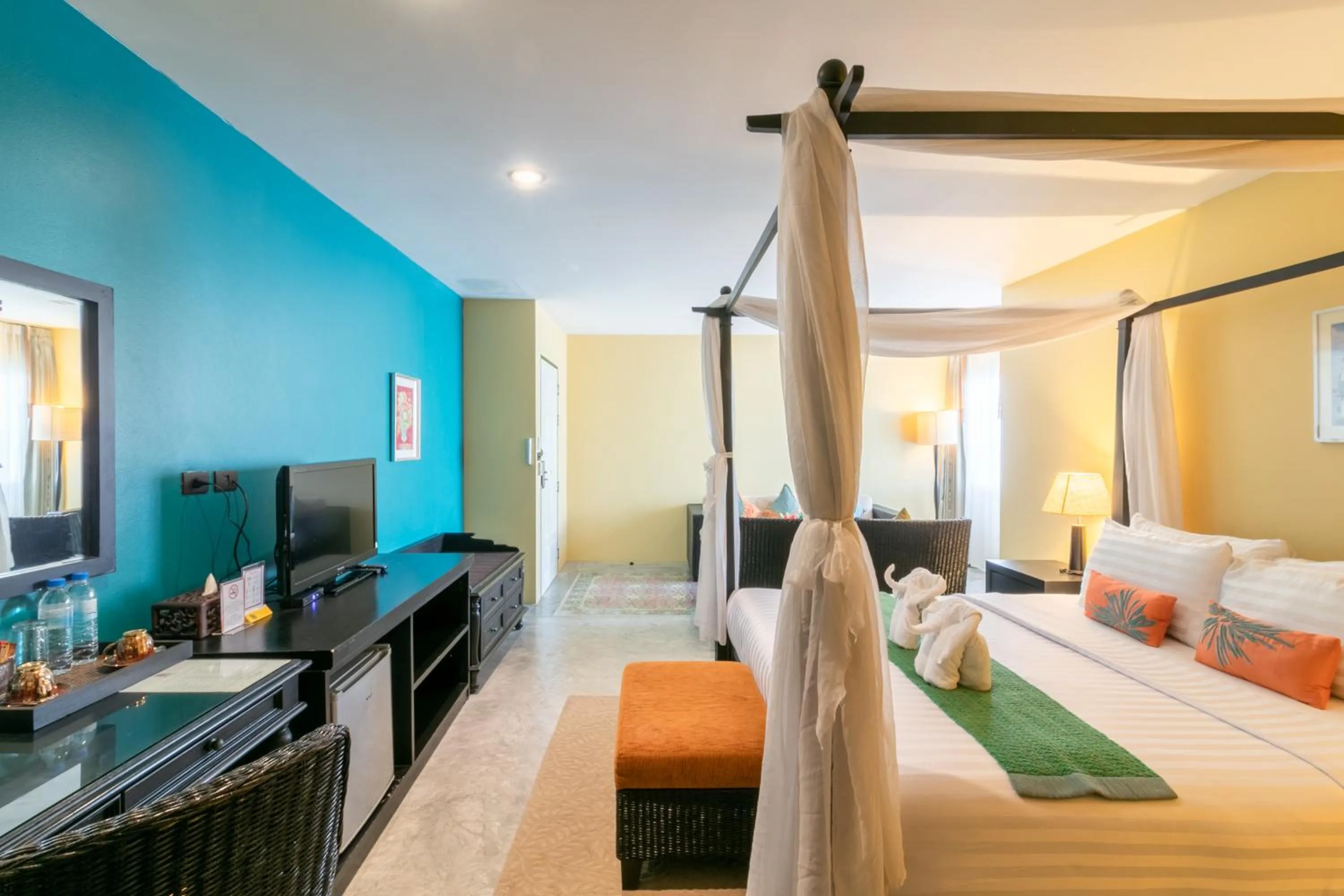 Bedroom, Bed in Baan PhuAnda Phuket