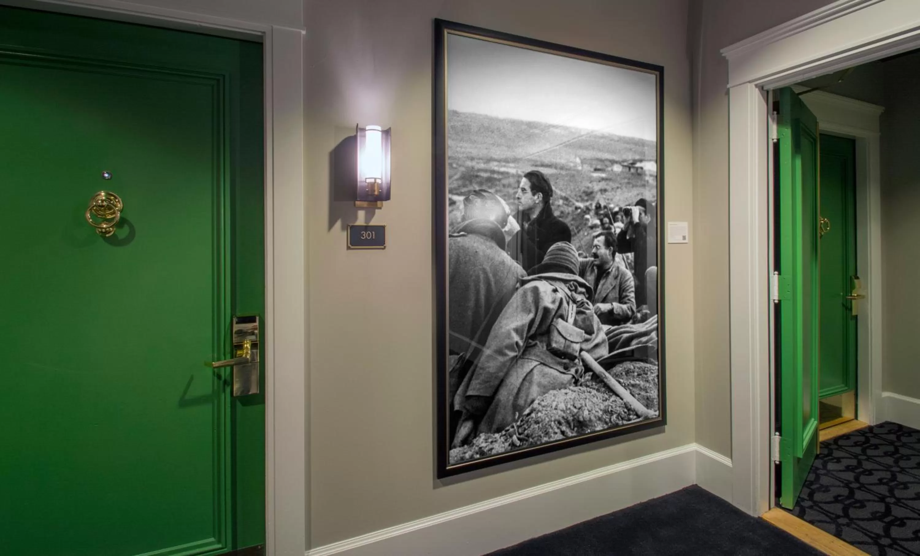 Decorative detail in Sentinel Hotel