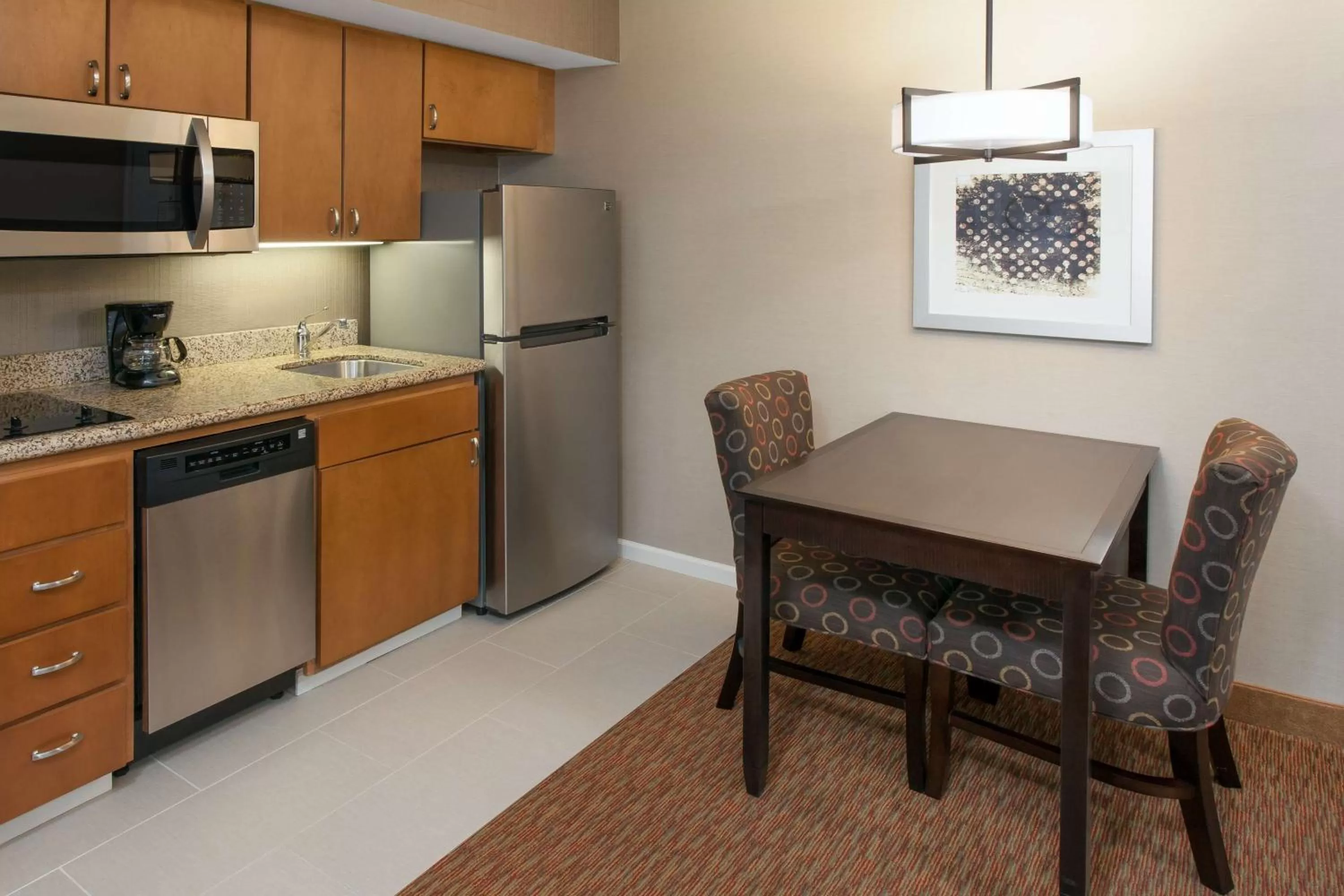 Kitchen or kitchenette in Homewood Suites Lafayette