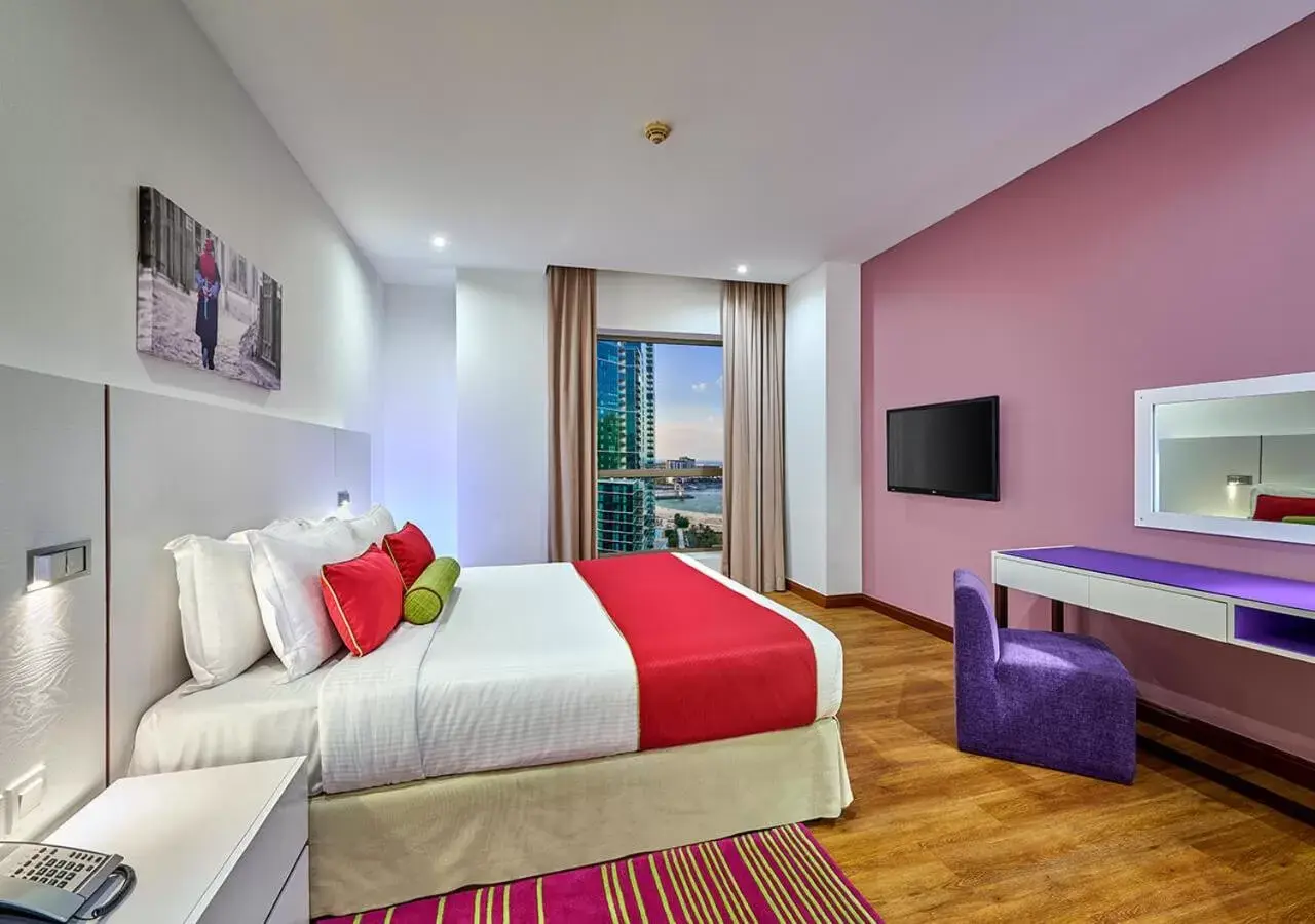 One-Bedroom Apartment with Partial Sea View, including Complimentary Beach Accessories in Ramada Hotel, Suites and Apartments by Wyndham Dubai JBR One-Bedroom Apartment with Partial Sea View, including Complimentary Beach Accessories in Ramada Hotel, Suites and Apartments by Wyndham Dubai JBR