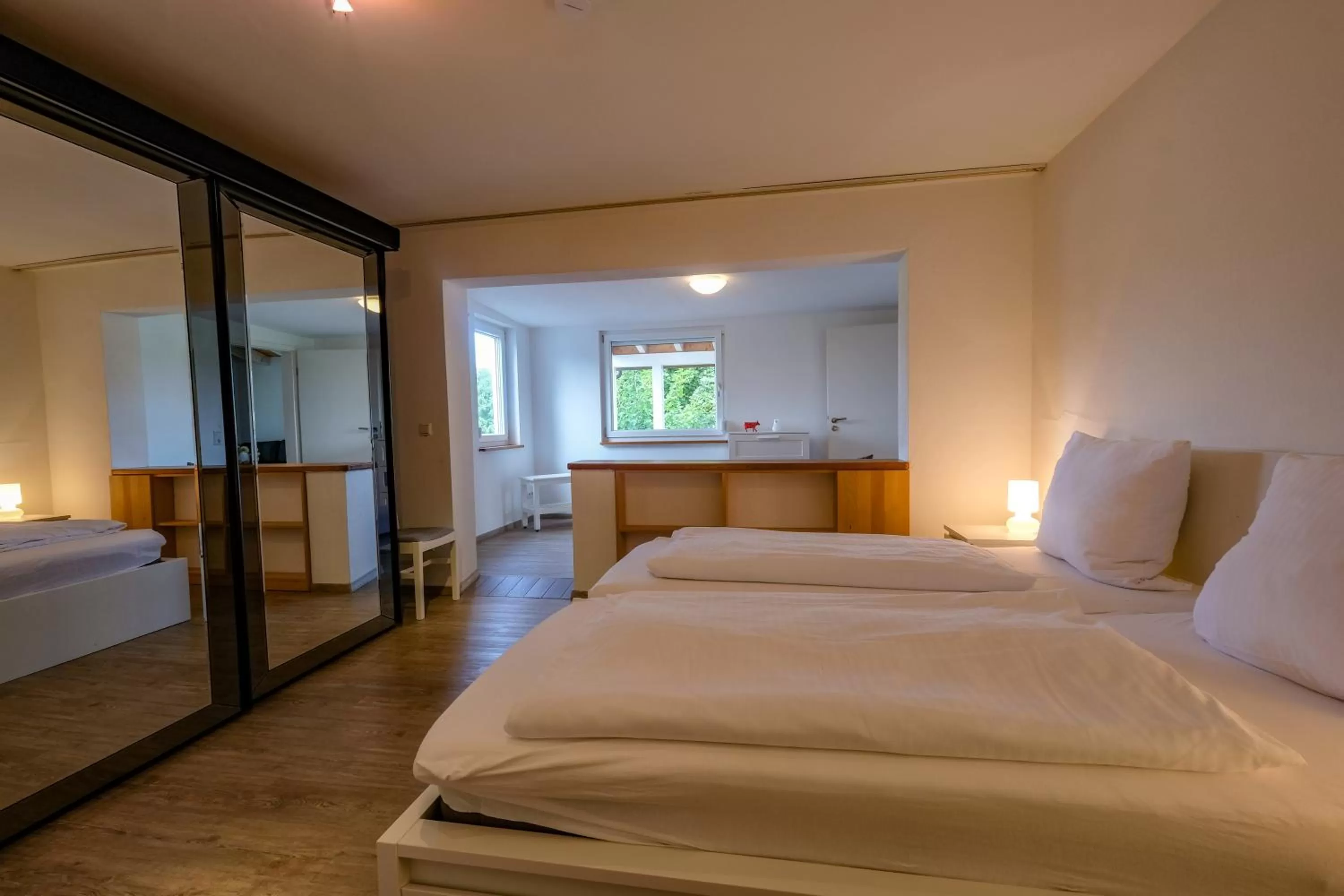 Bedroom, Bed in Hotel Klosterhof