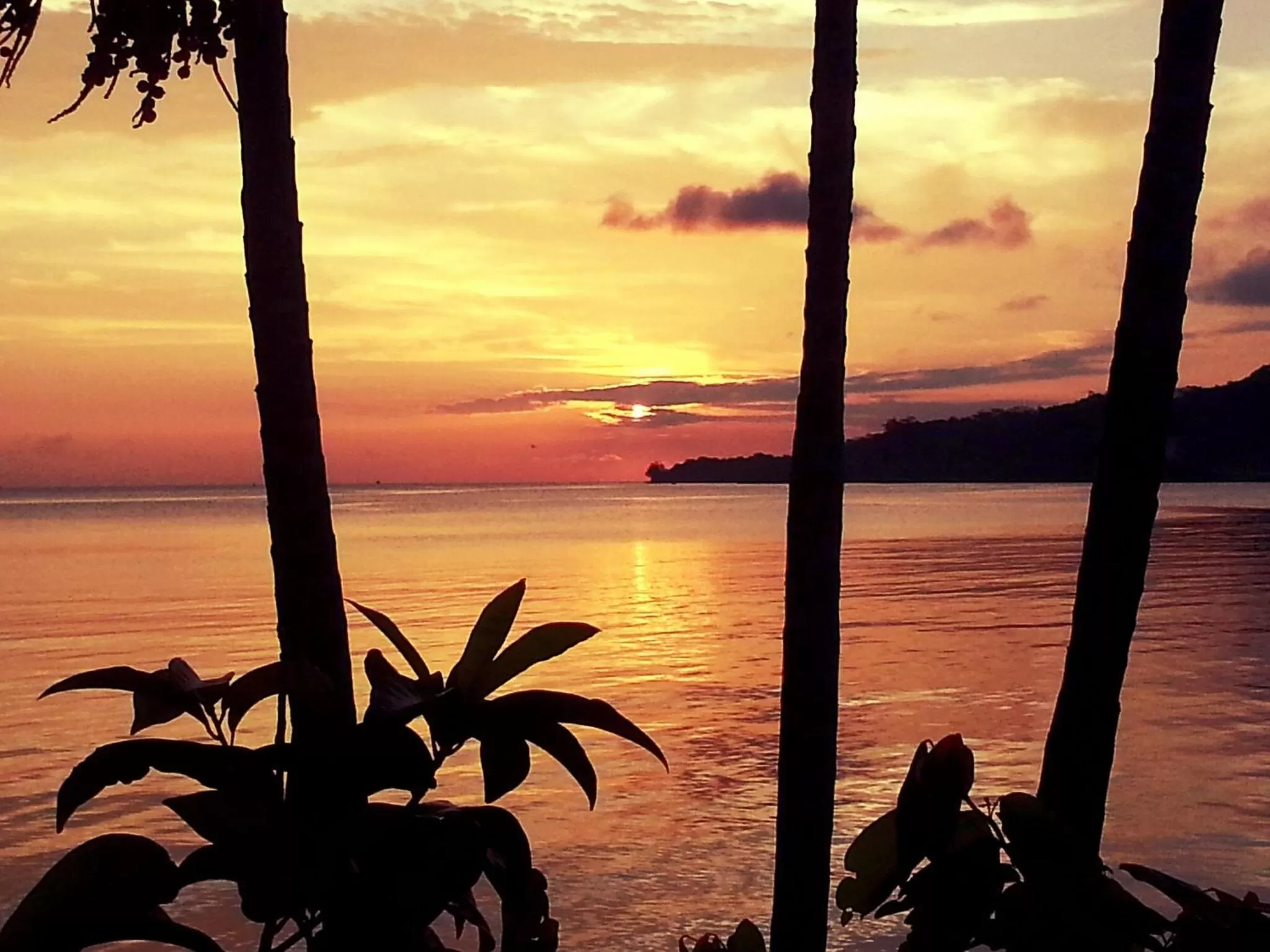 Sea view in Moorings Hotel