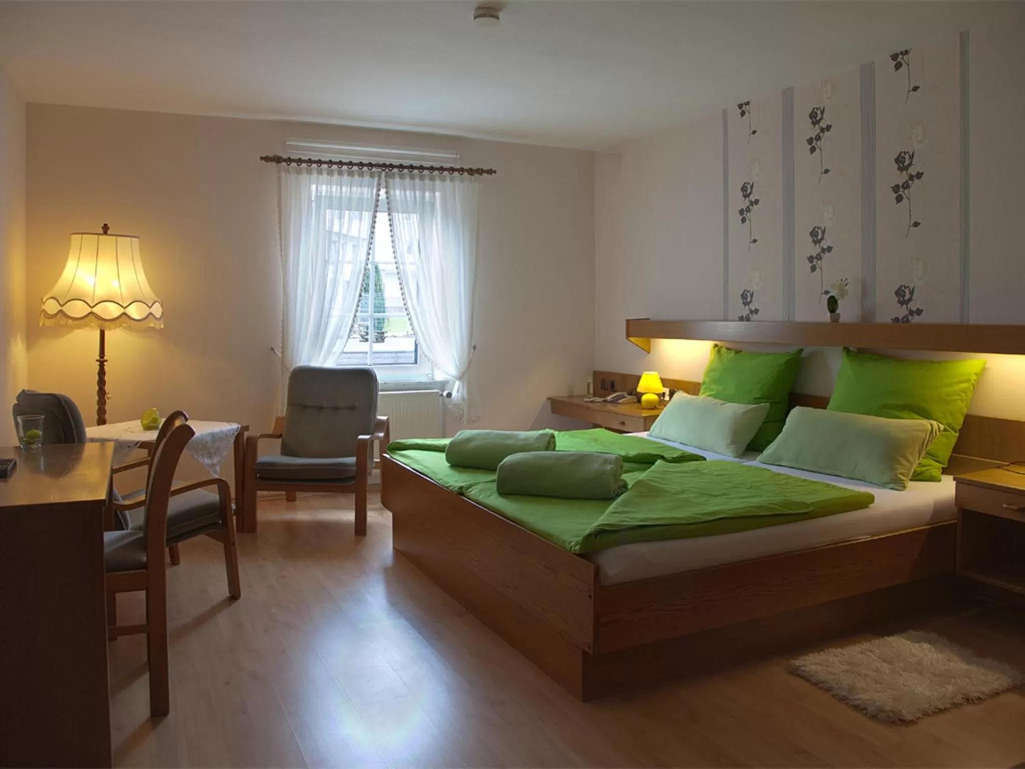 Photo of the whole room, Bed in Berleburger Hof