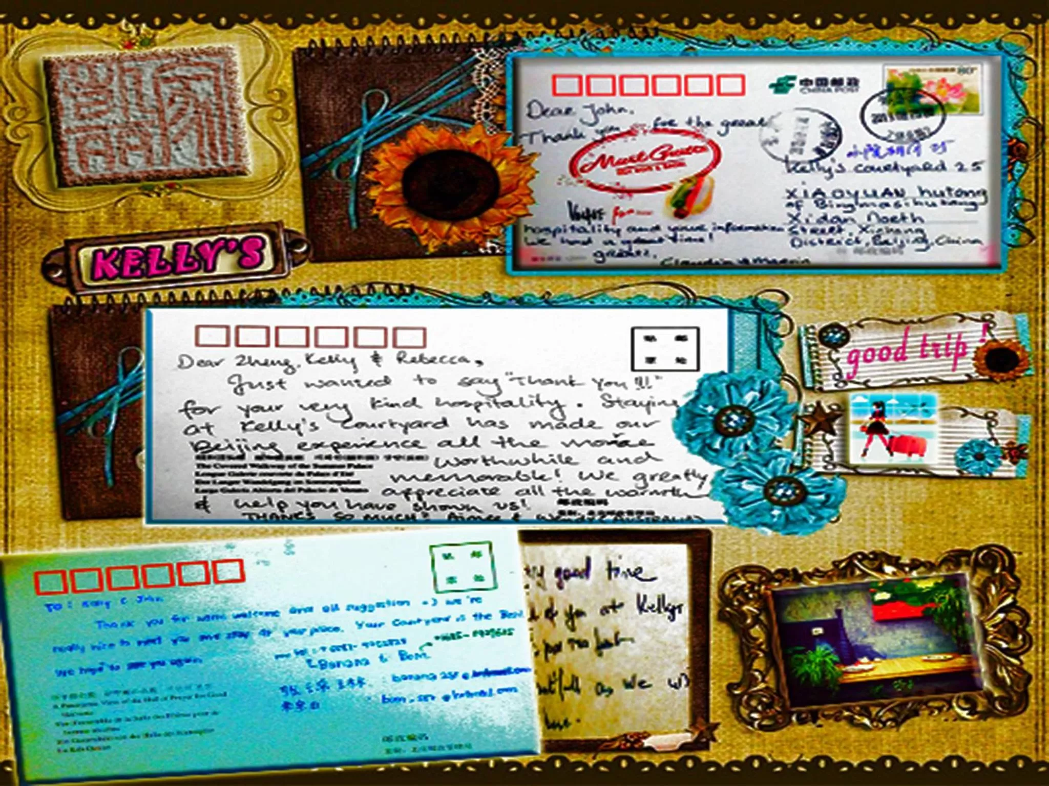 Certificate/Award in Kelly‘s Courtyard Hotel