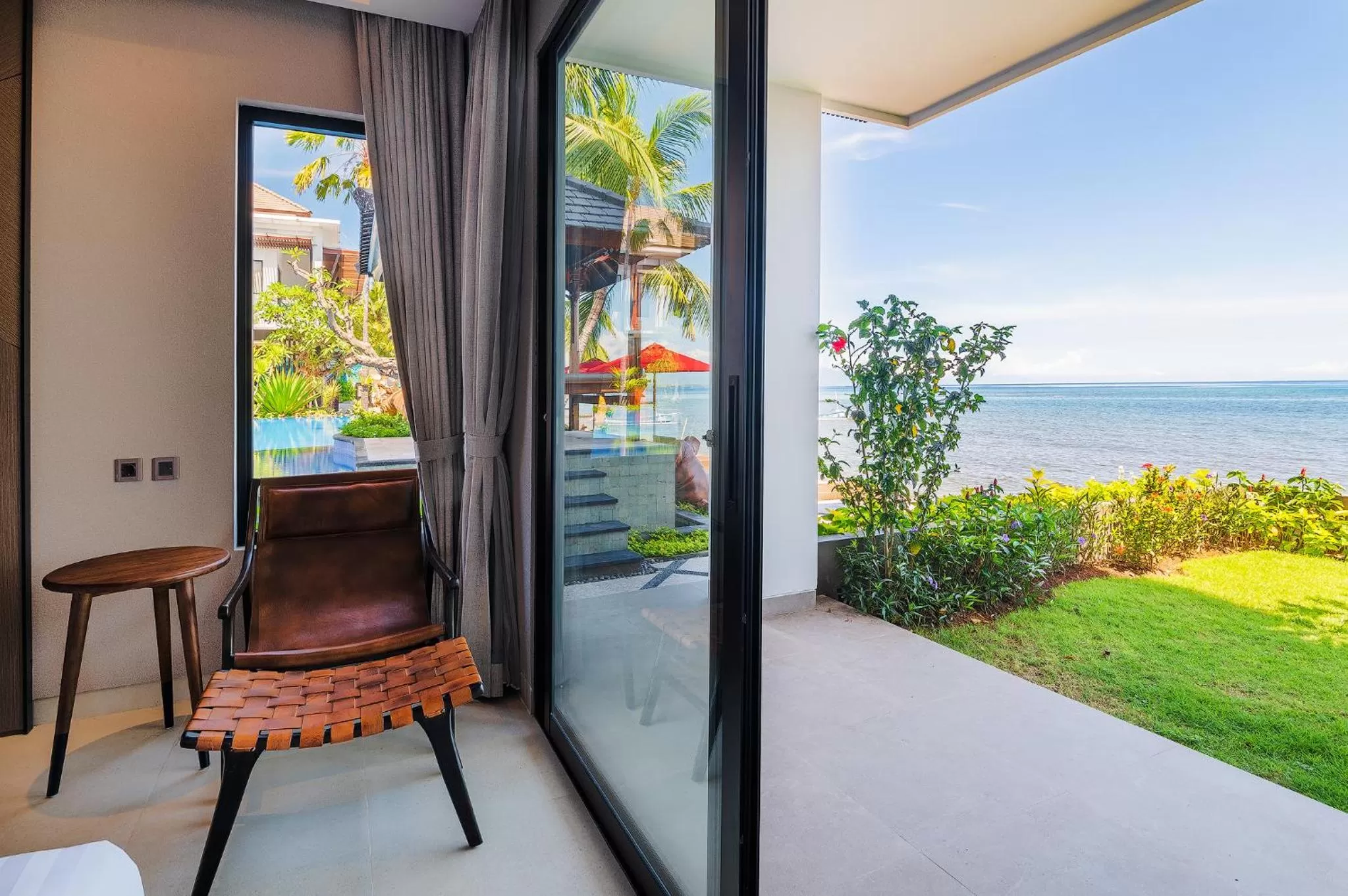 Garden view in Padmasari Resort Lovina