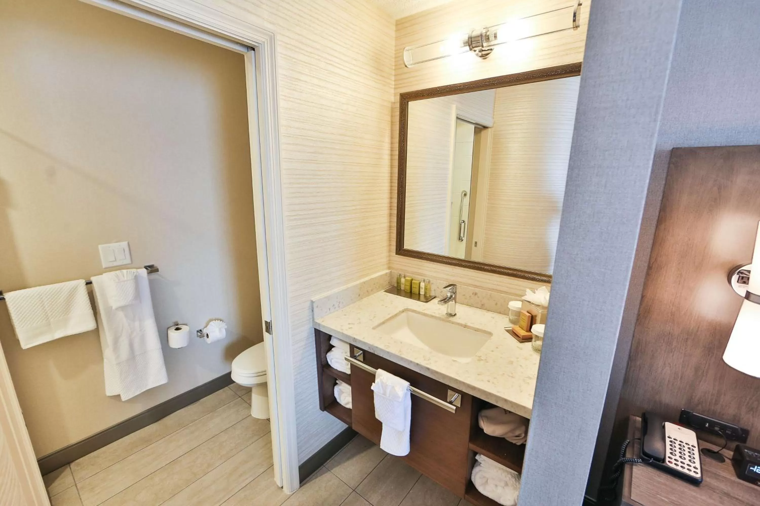 Bathroom in DoubleTree by Hilton Atlanta Alpharetta-Windward