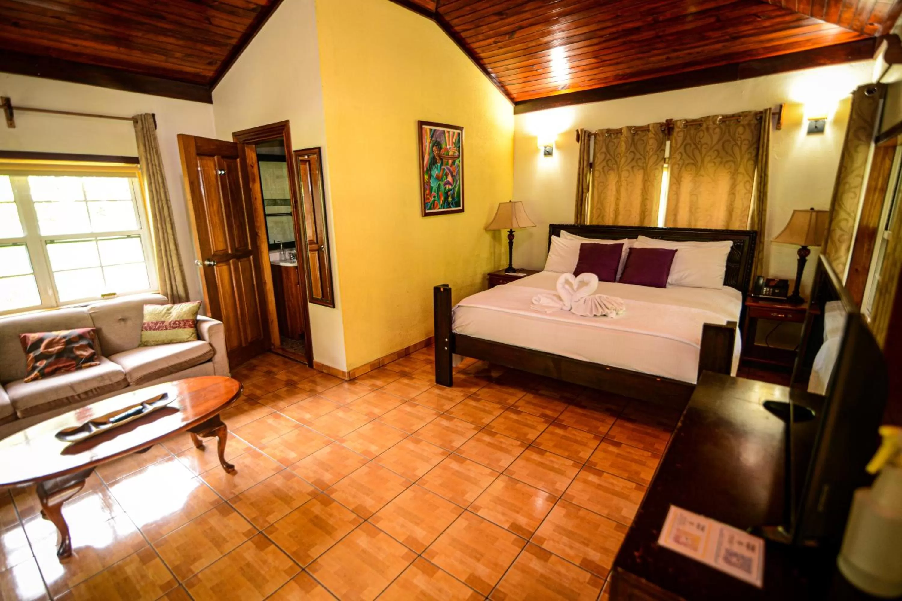 Bed in KikiWitz Resort