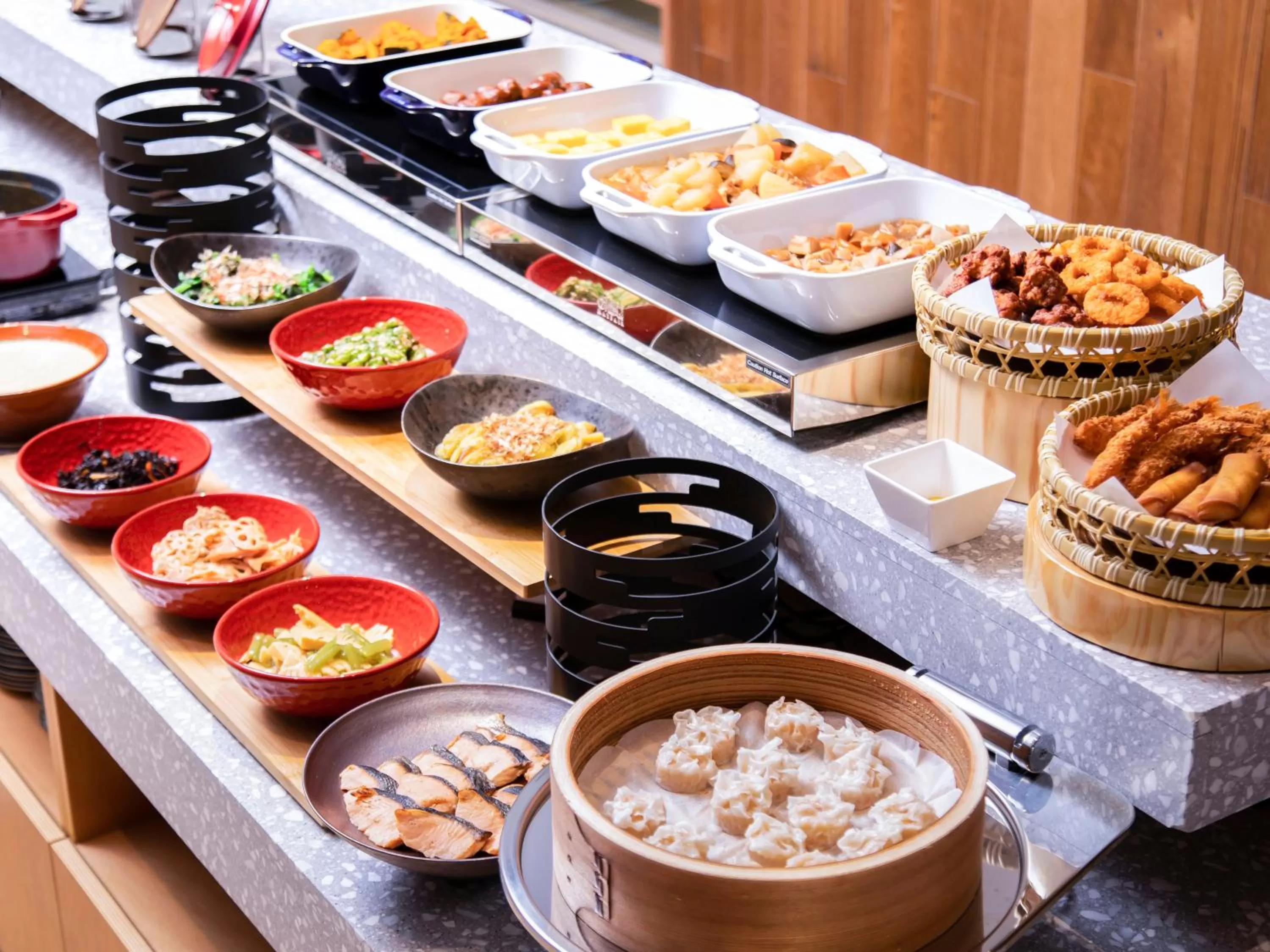 Breakfast in HOTEL MYSTAYS Aomori Station