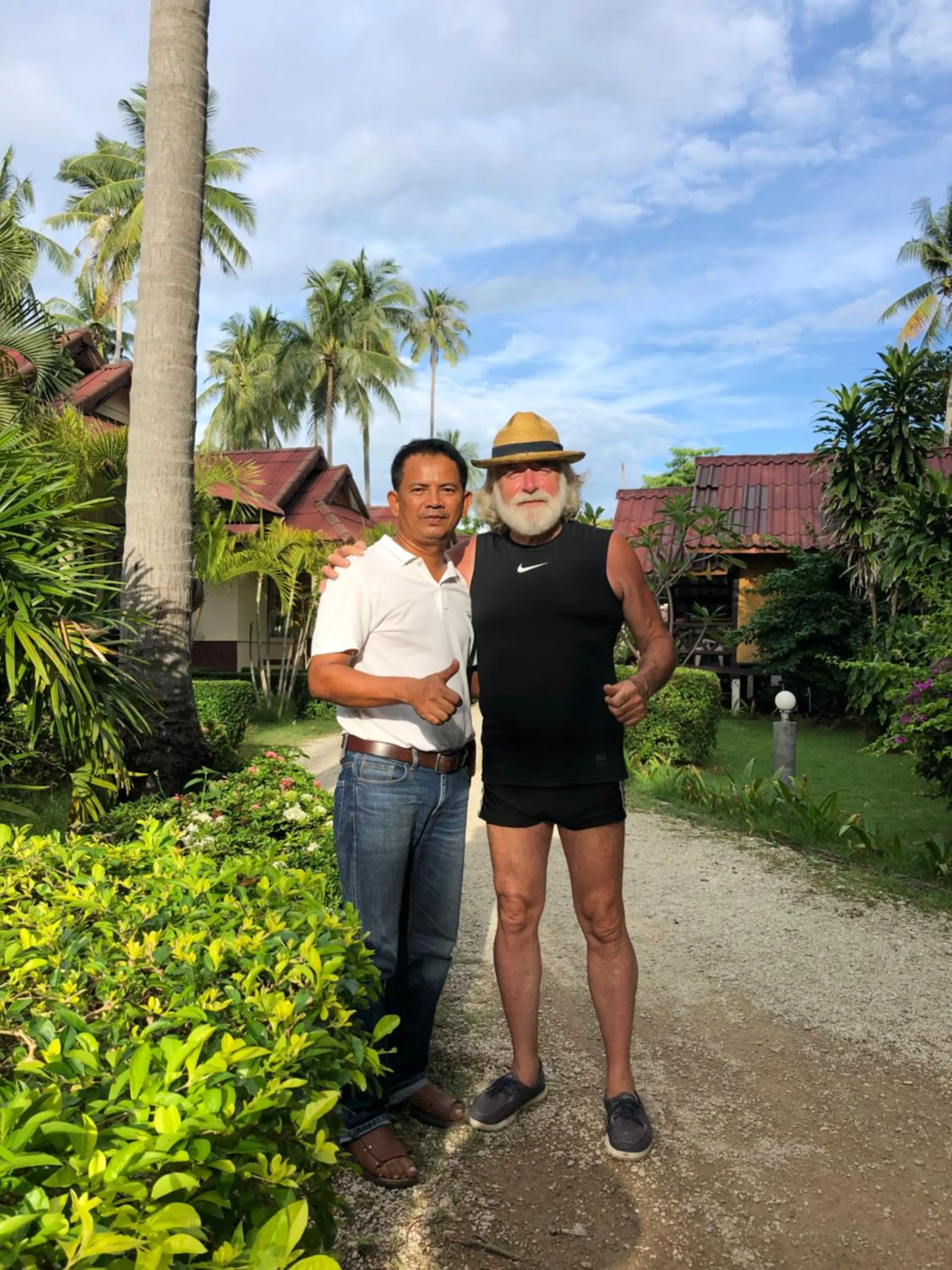 People in Moonwalk Lanta Resort