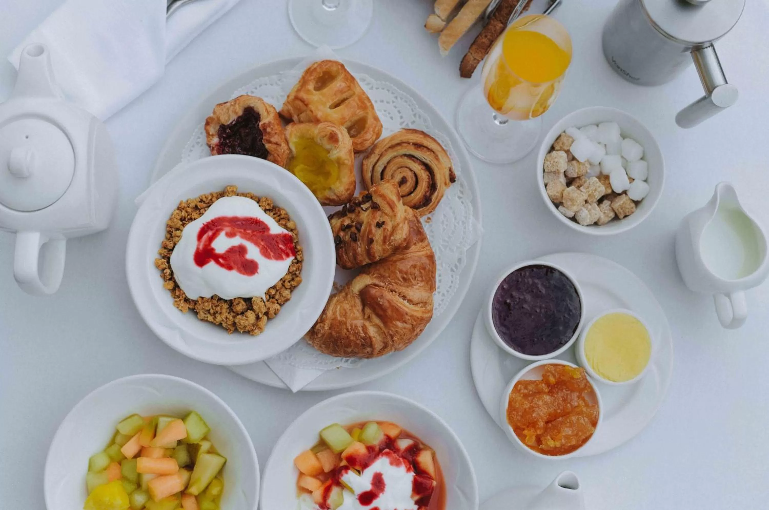 Food and drinks in Harbour Hotel Fowey