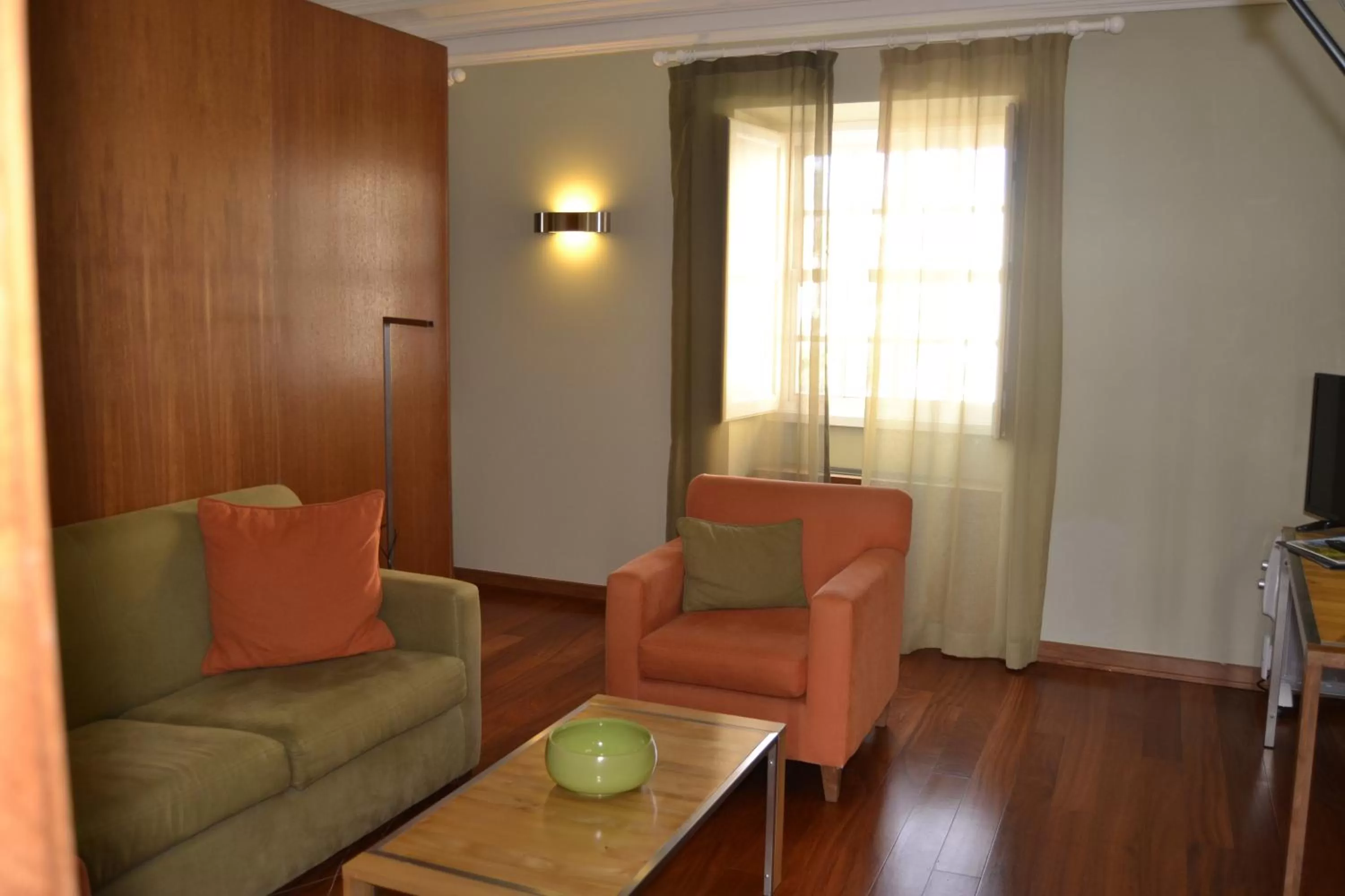 Living room in Pousada de Angra do Heroismo Castelo de S. Sebastiao