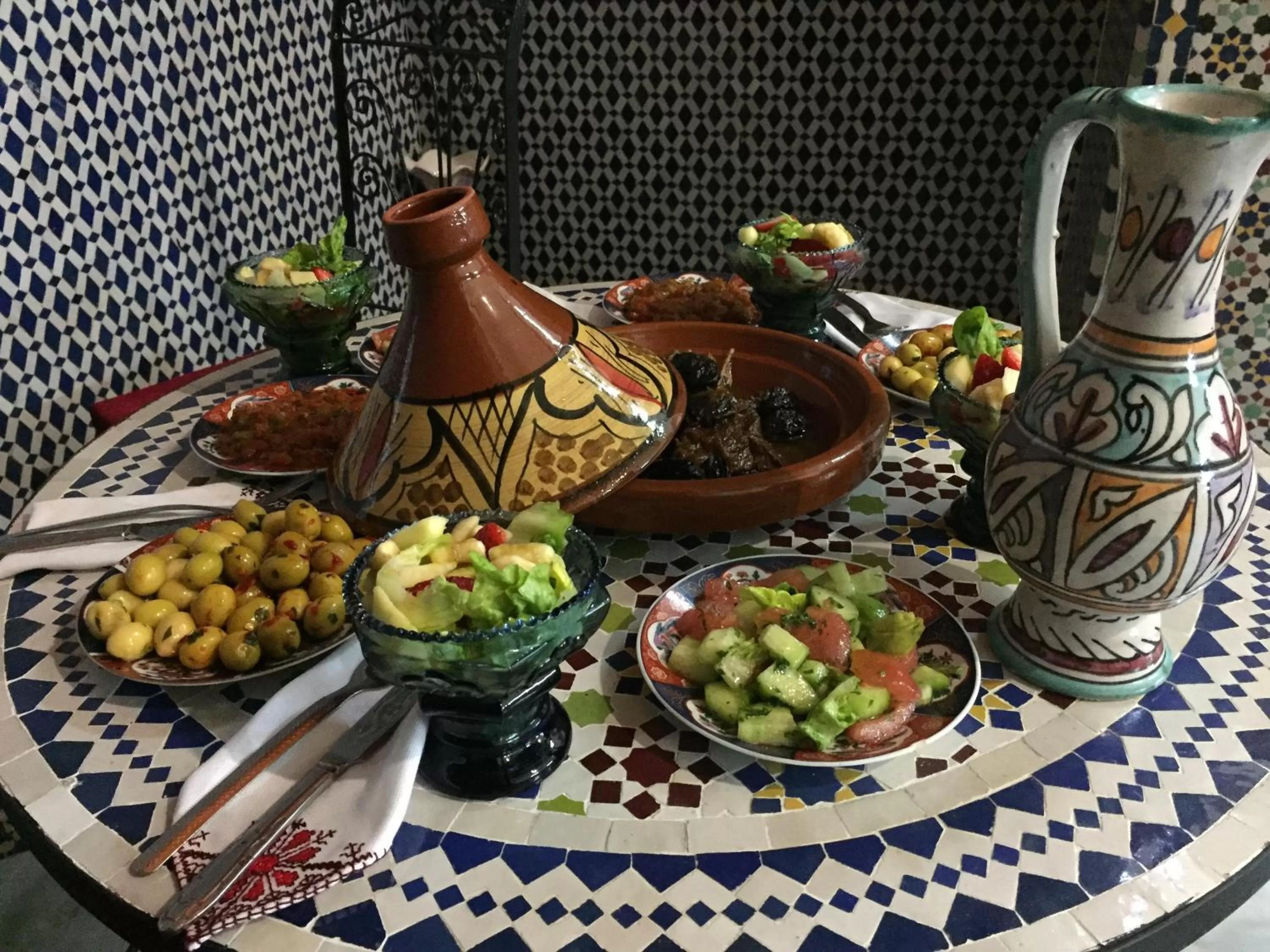 Food in Riad Taj Salma