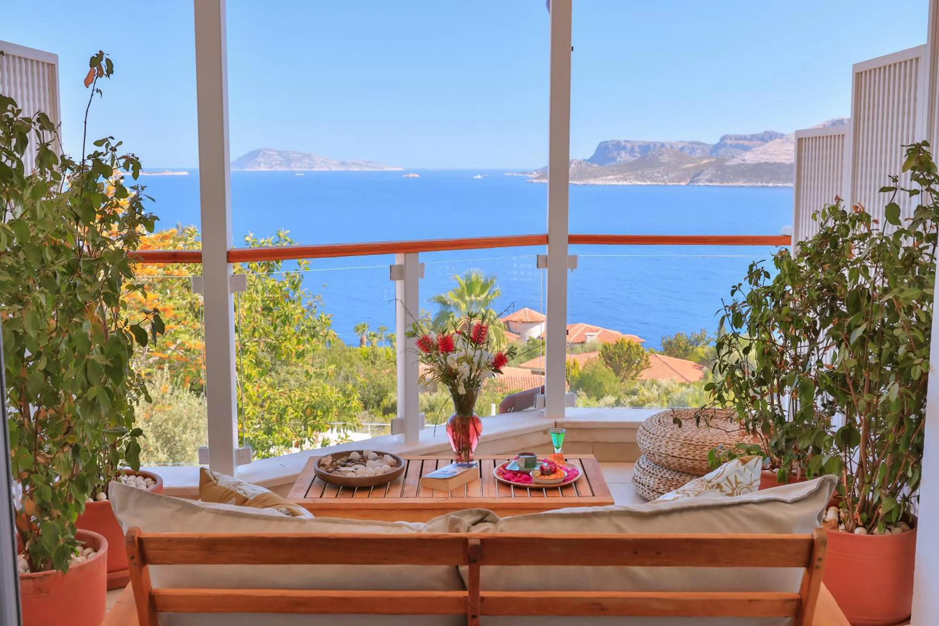 Patio in Olea Nova Hotel