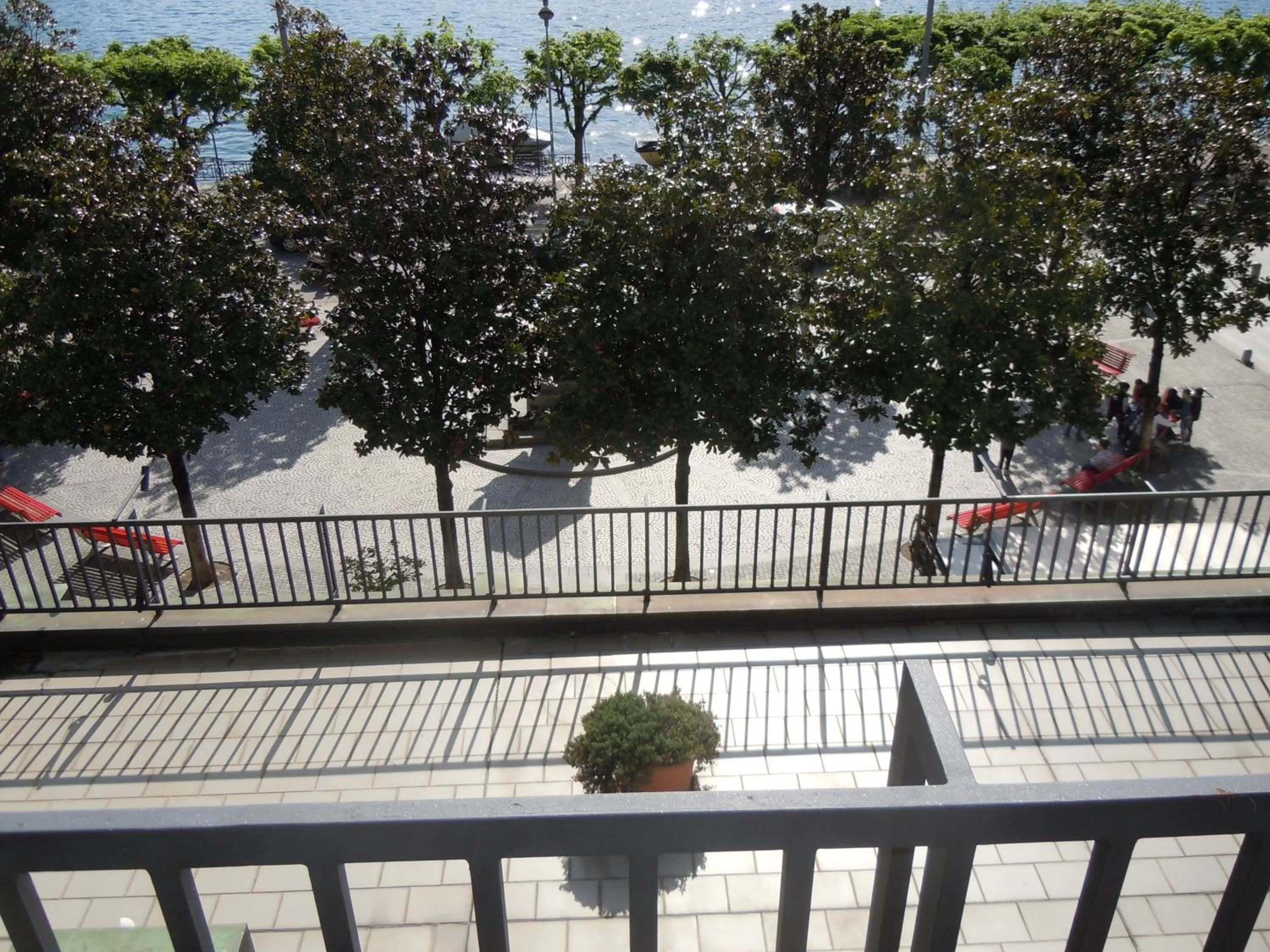 Balcony/Terrace in Swiss Lodge Nassa Garni