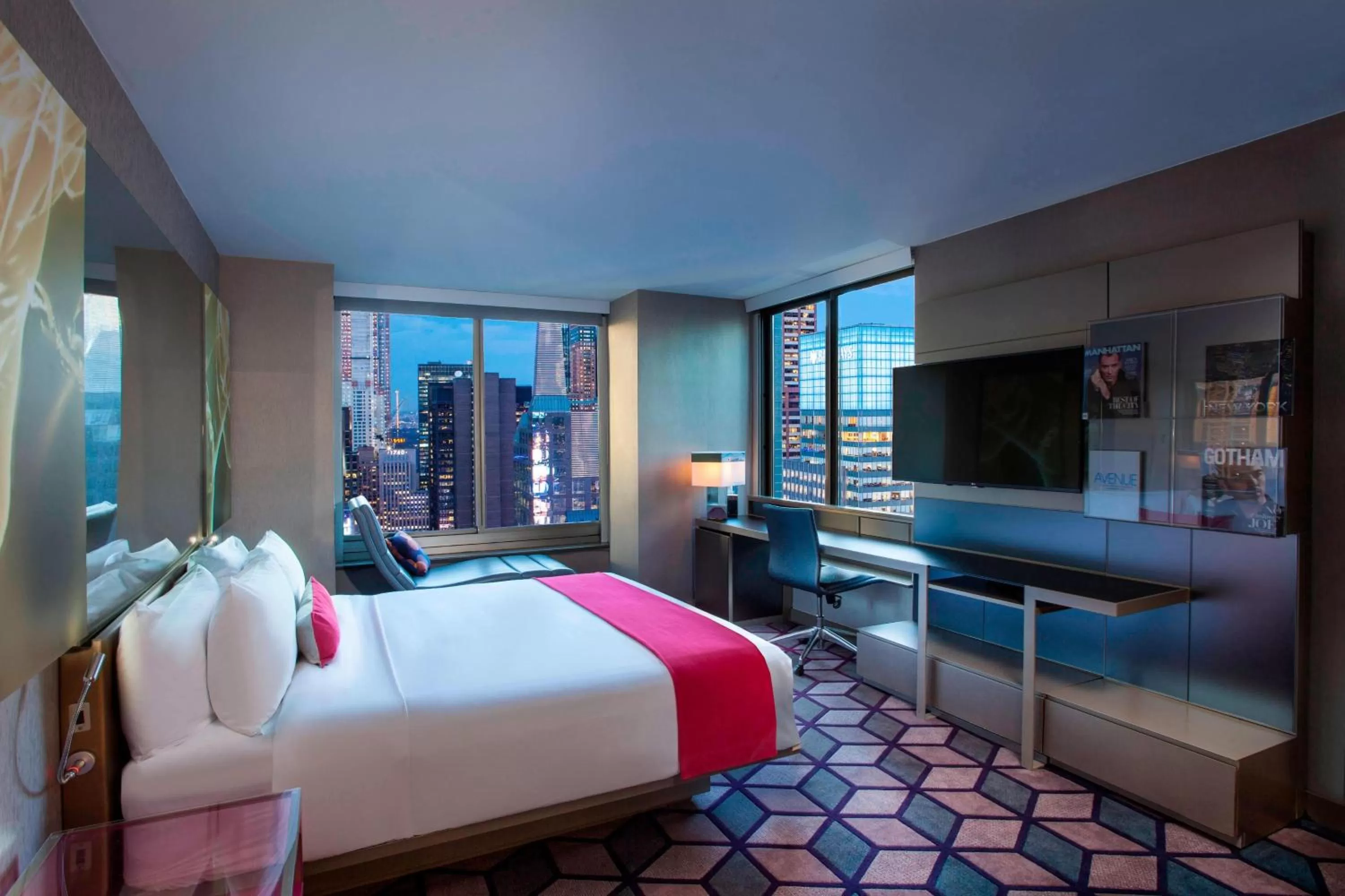 Photo of the whole room, Bed in W New York - Times Square