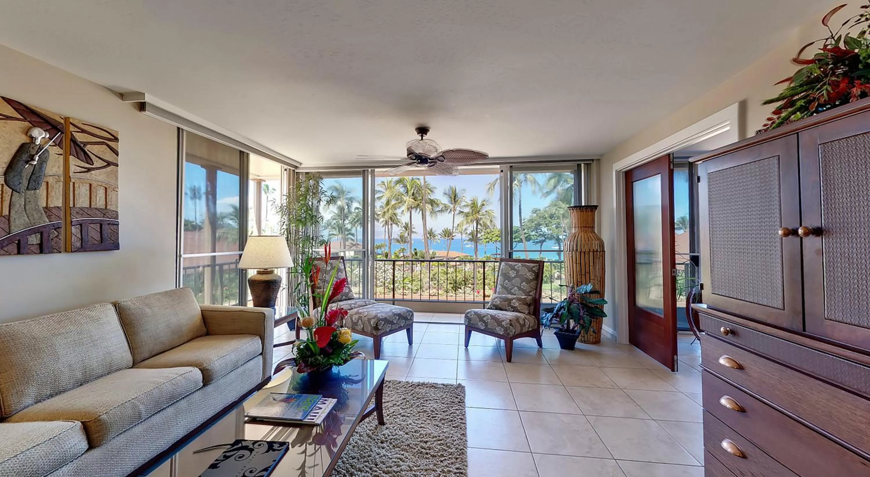 One-Bedroom Suite with Ocean View in Aston Maui Kaanapali Villas