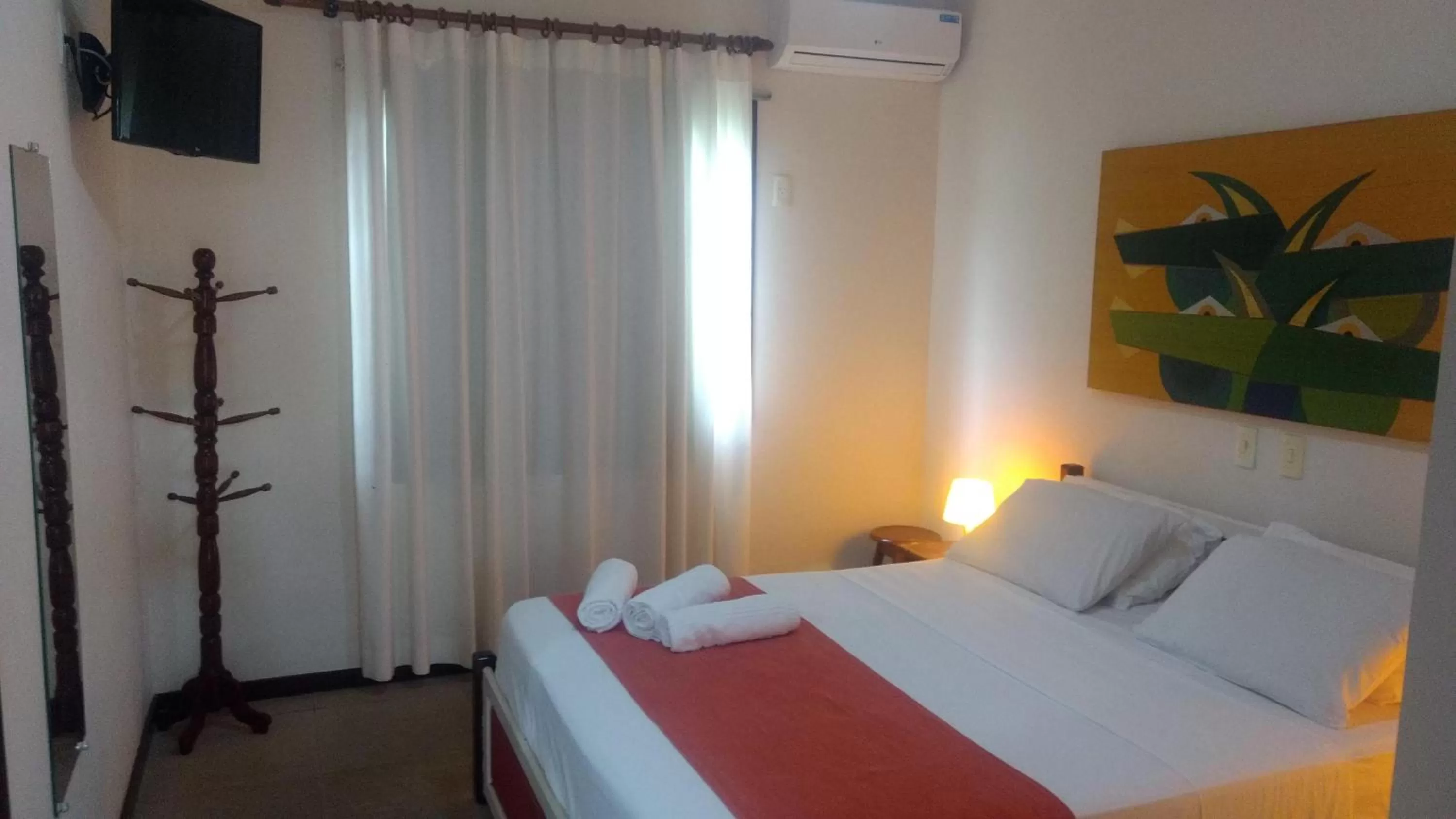 Bed in Hotel Pousada Salvador Paradise