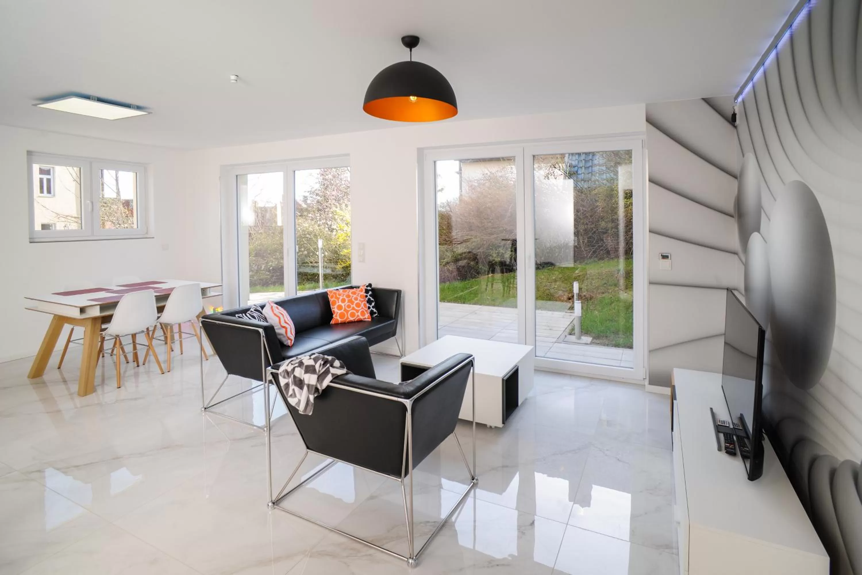 Living room, Seating Area in Designapartments Sweet Home - Sennhütte 11