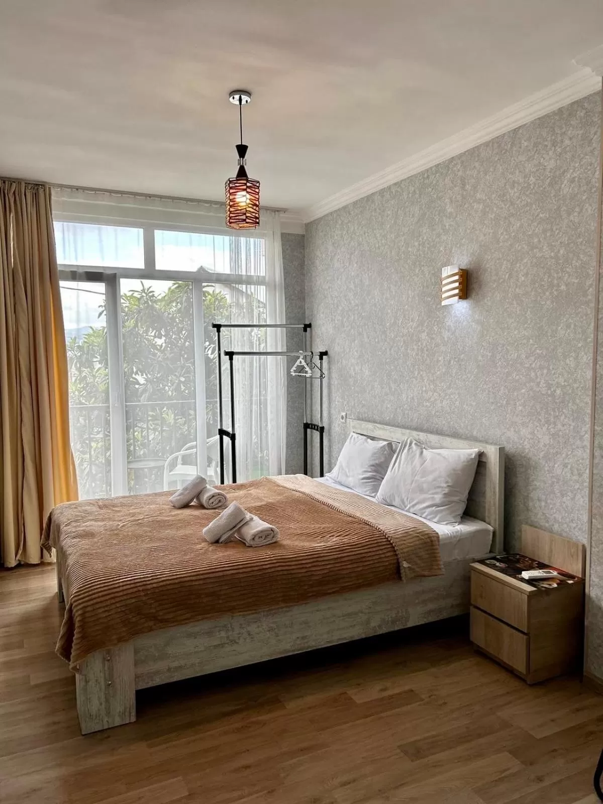 Bed in Hotel Marioni