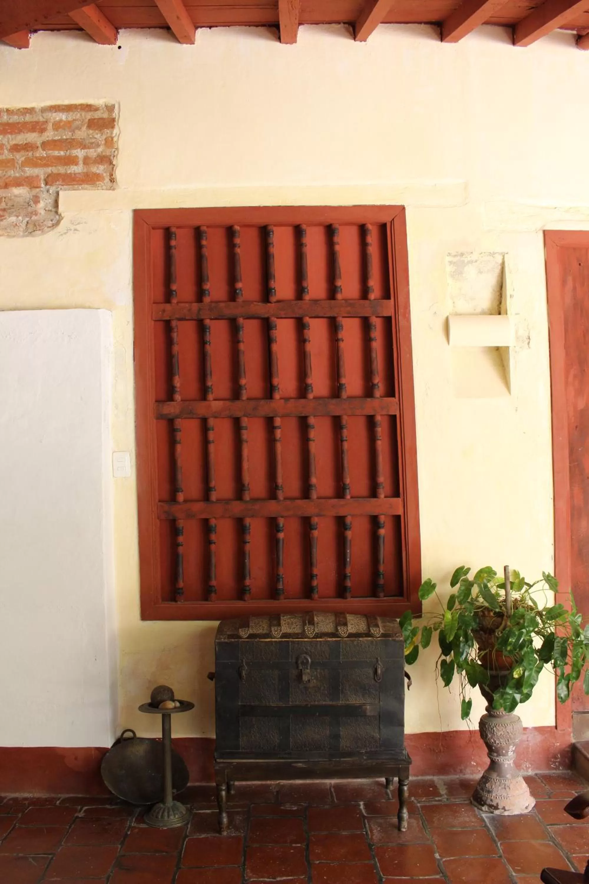 Decorative detail in CASA SINNING-año1637