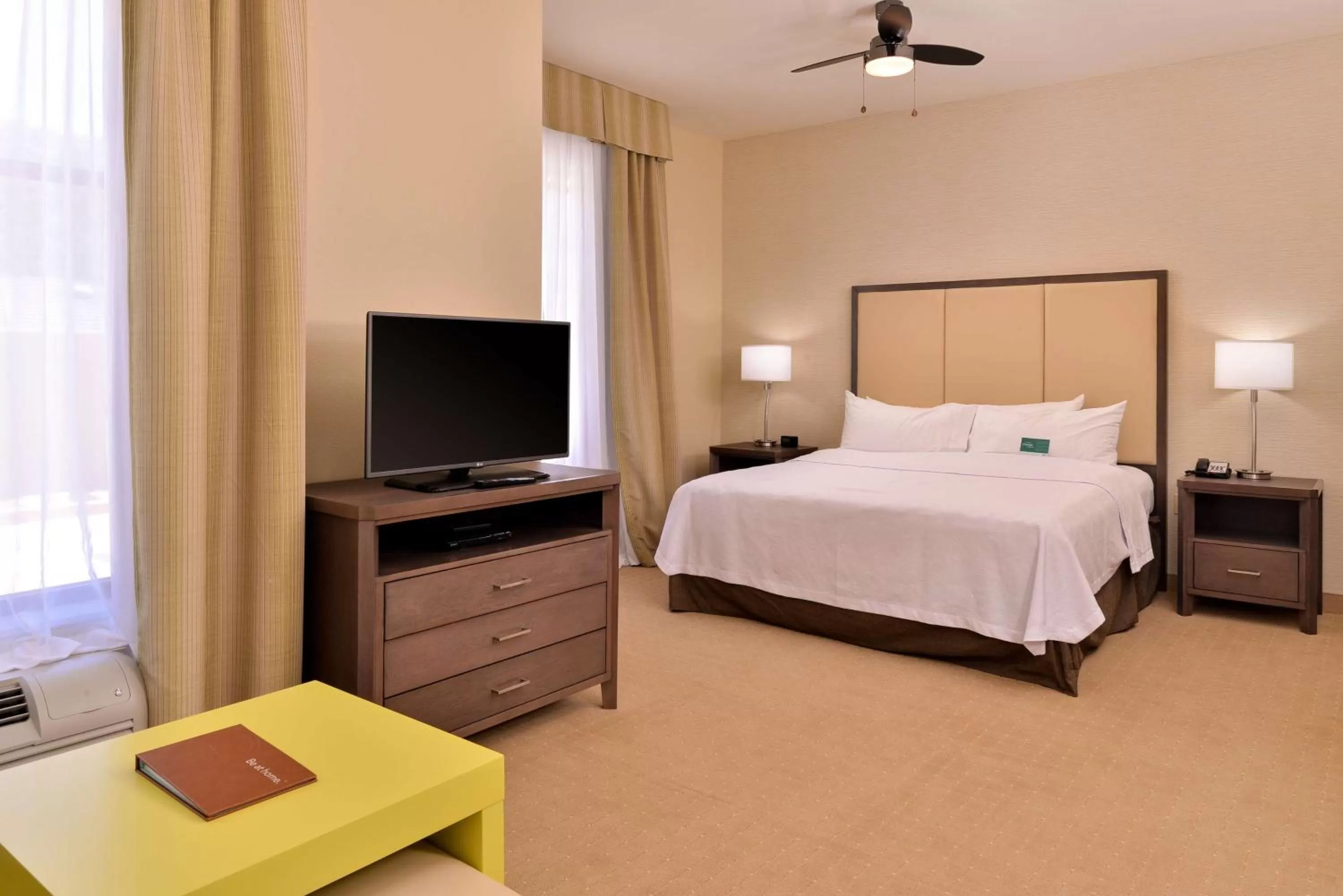 Bed in Homewood Suites by Hilton Houma