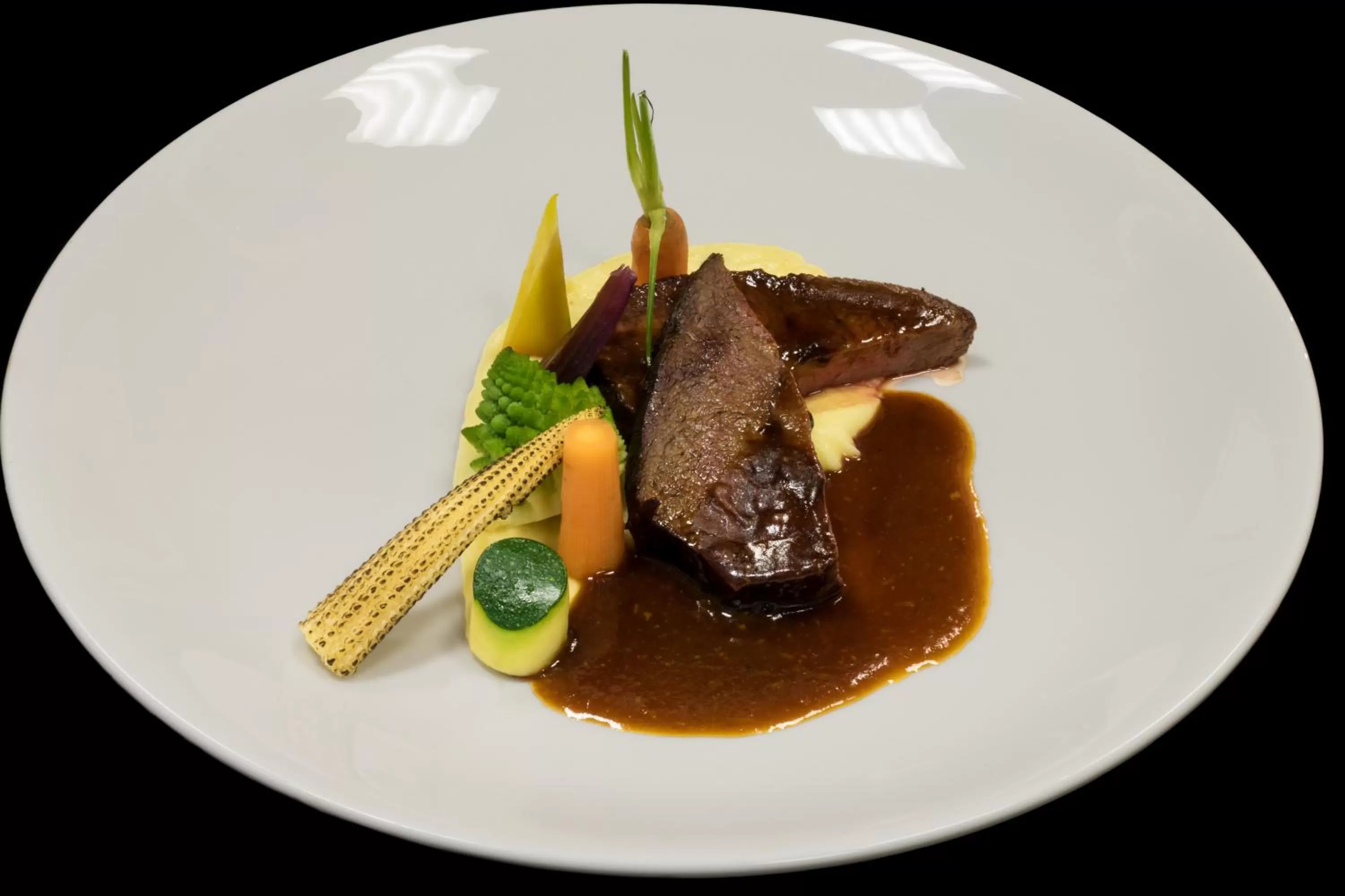 Food close-up in Hotel & Restaurant Wildthout