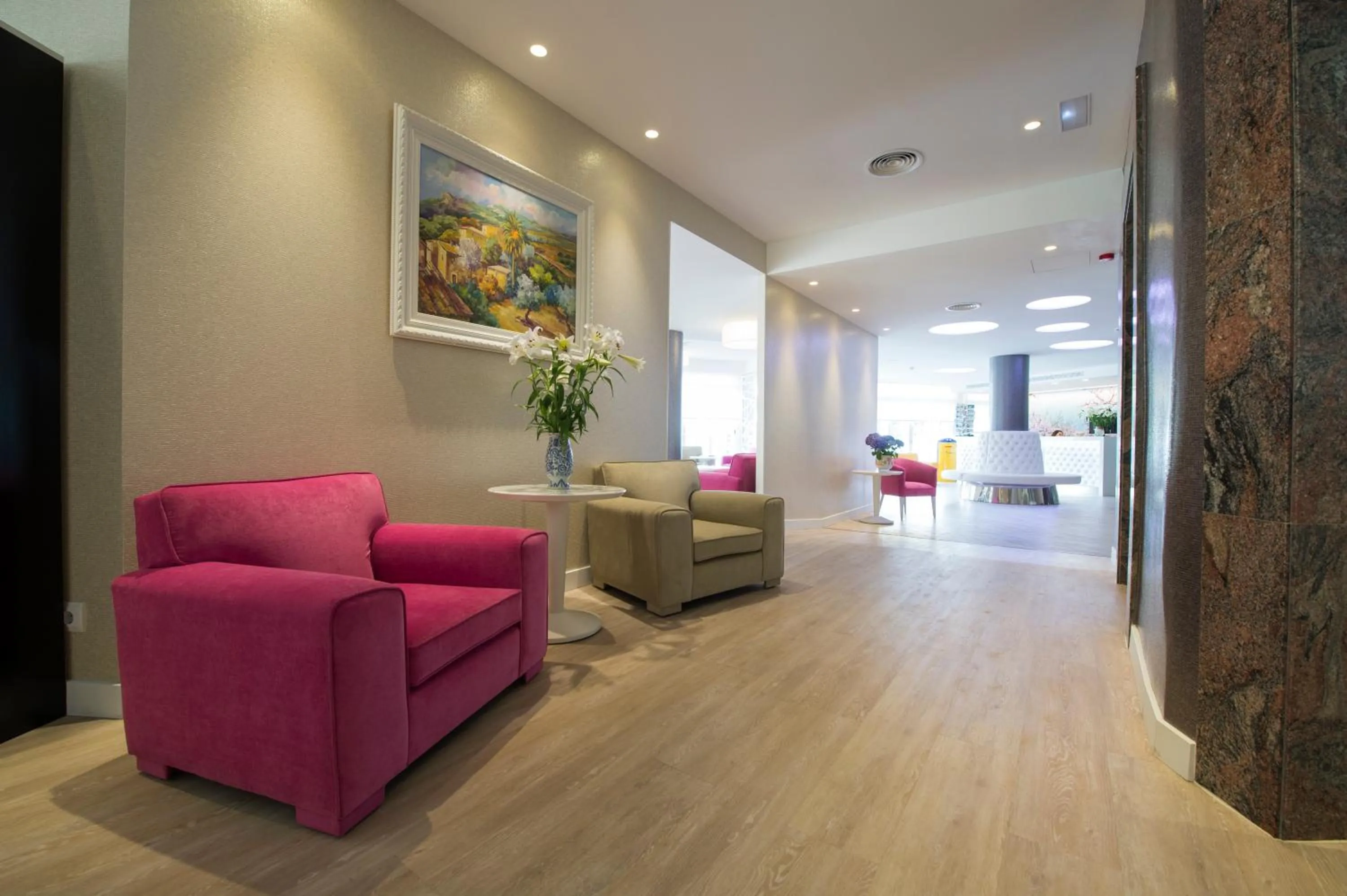 Lobby or reception in Hotel Venecia Paguera