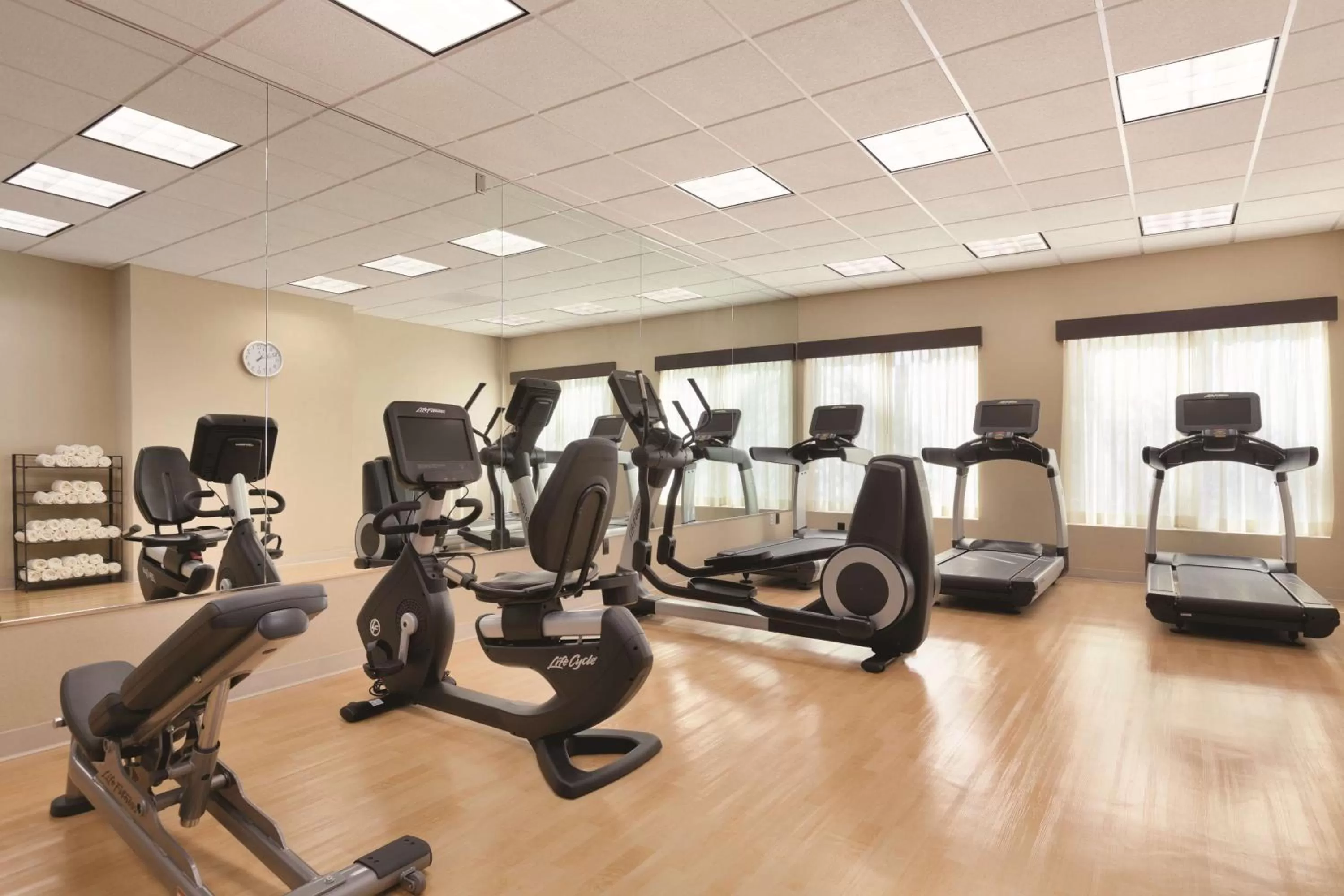 Fitness centre/facilities in Hyatt Place at Anaheim Resort / Convention Center