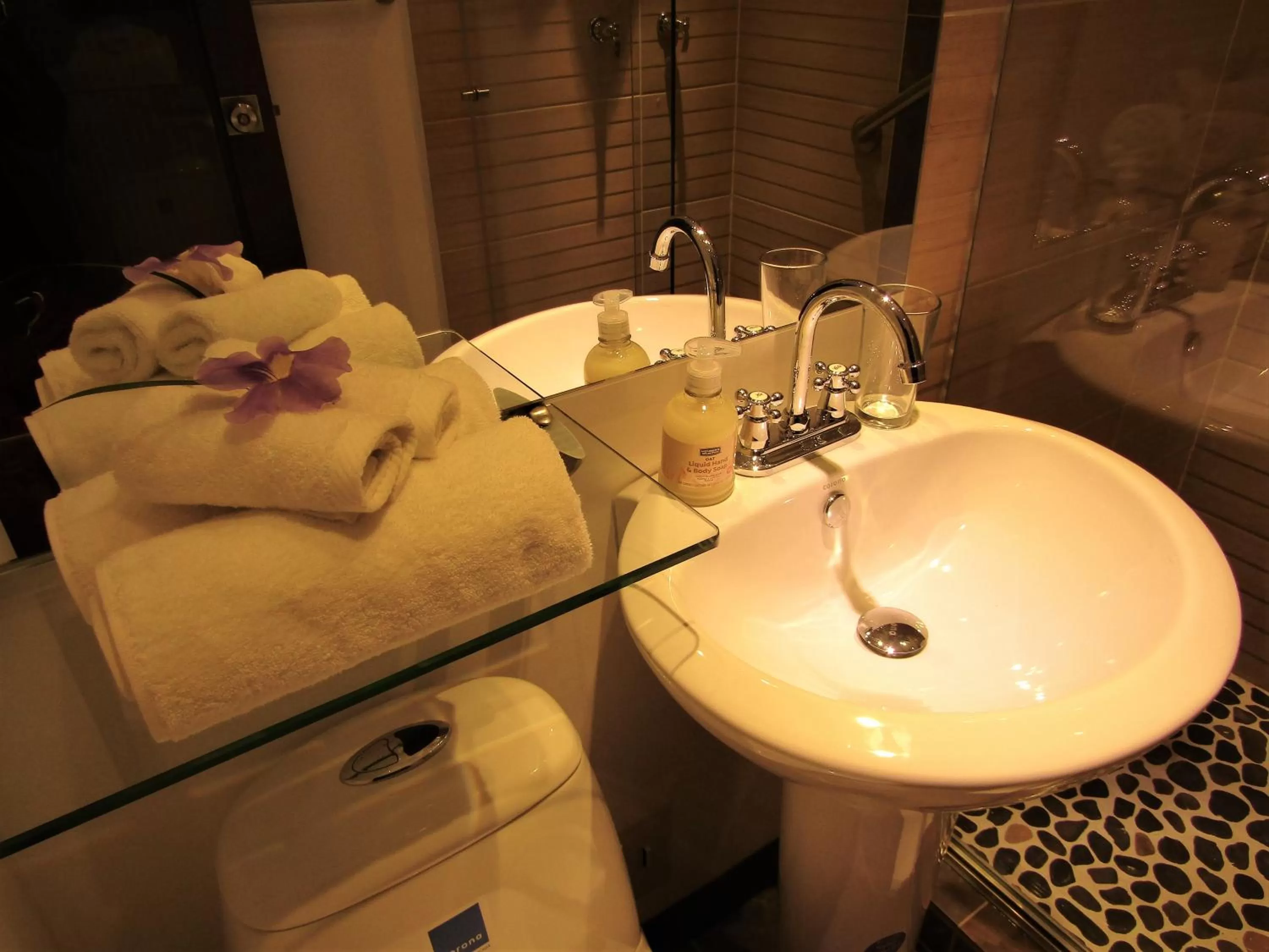 Bathroom in Hotel Bambu Inn