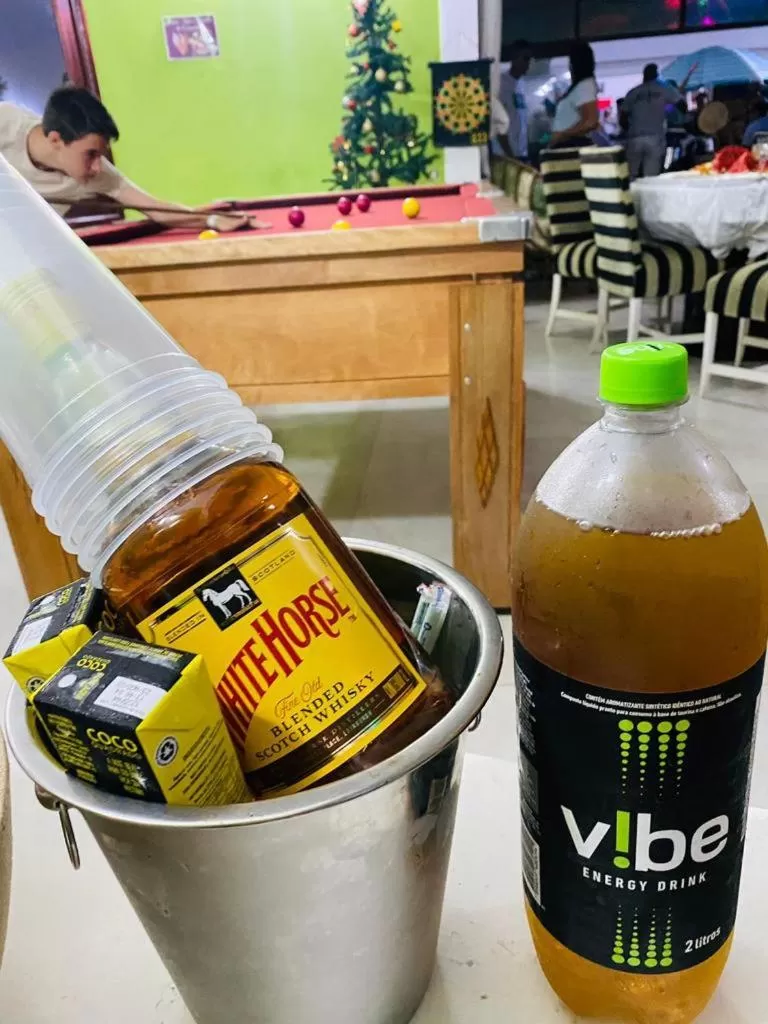 Food and drinks in Hostel e Pousada Bahia Beach