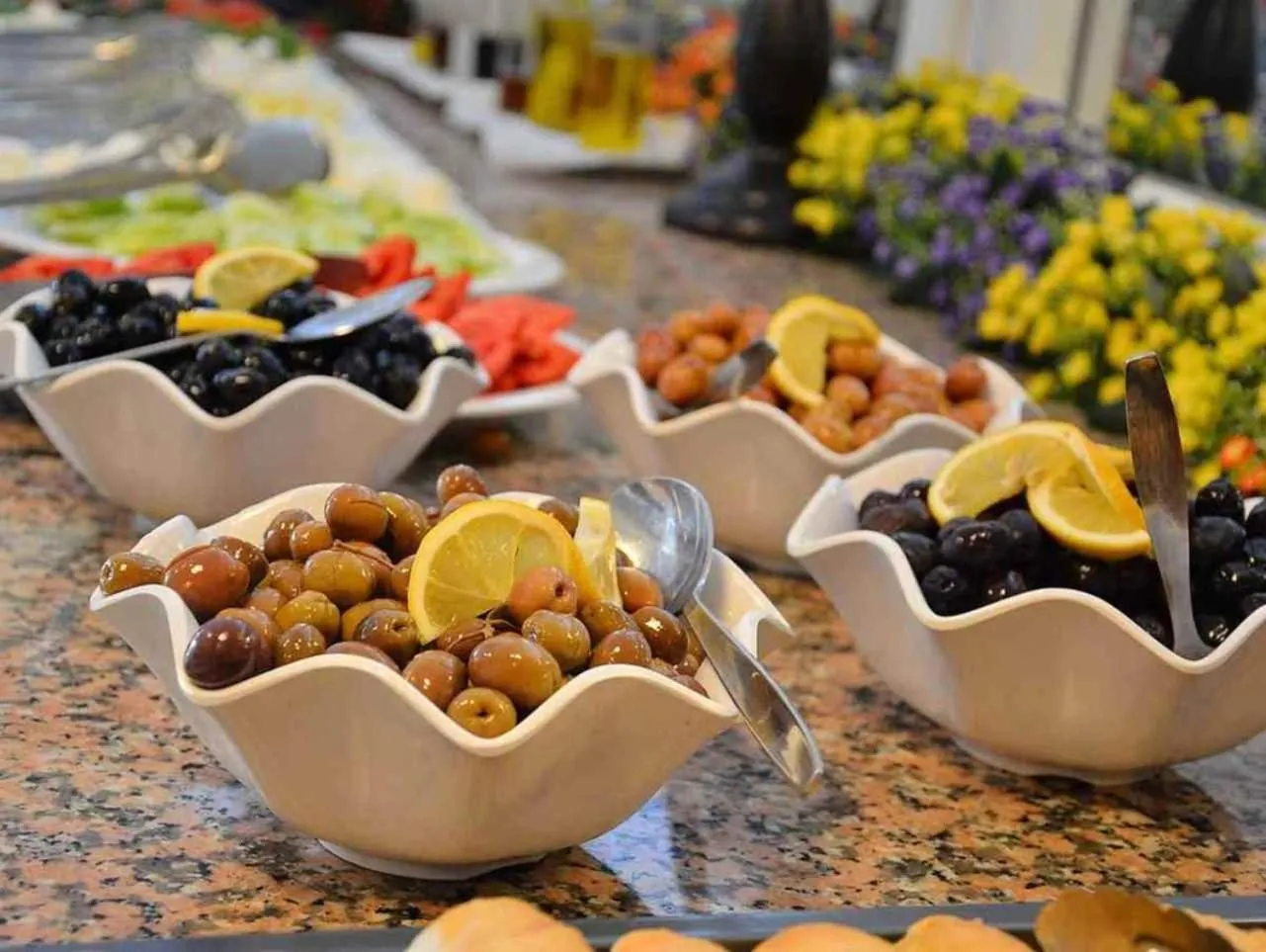 Food close-up in GRAND ZENTRUM HOTEL & CAFE RESTAURANT - Taksim Square