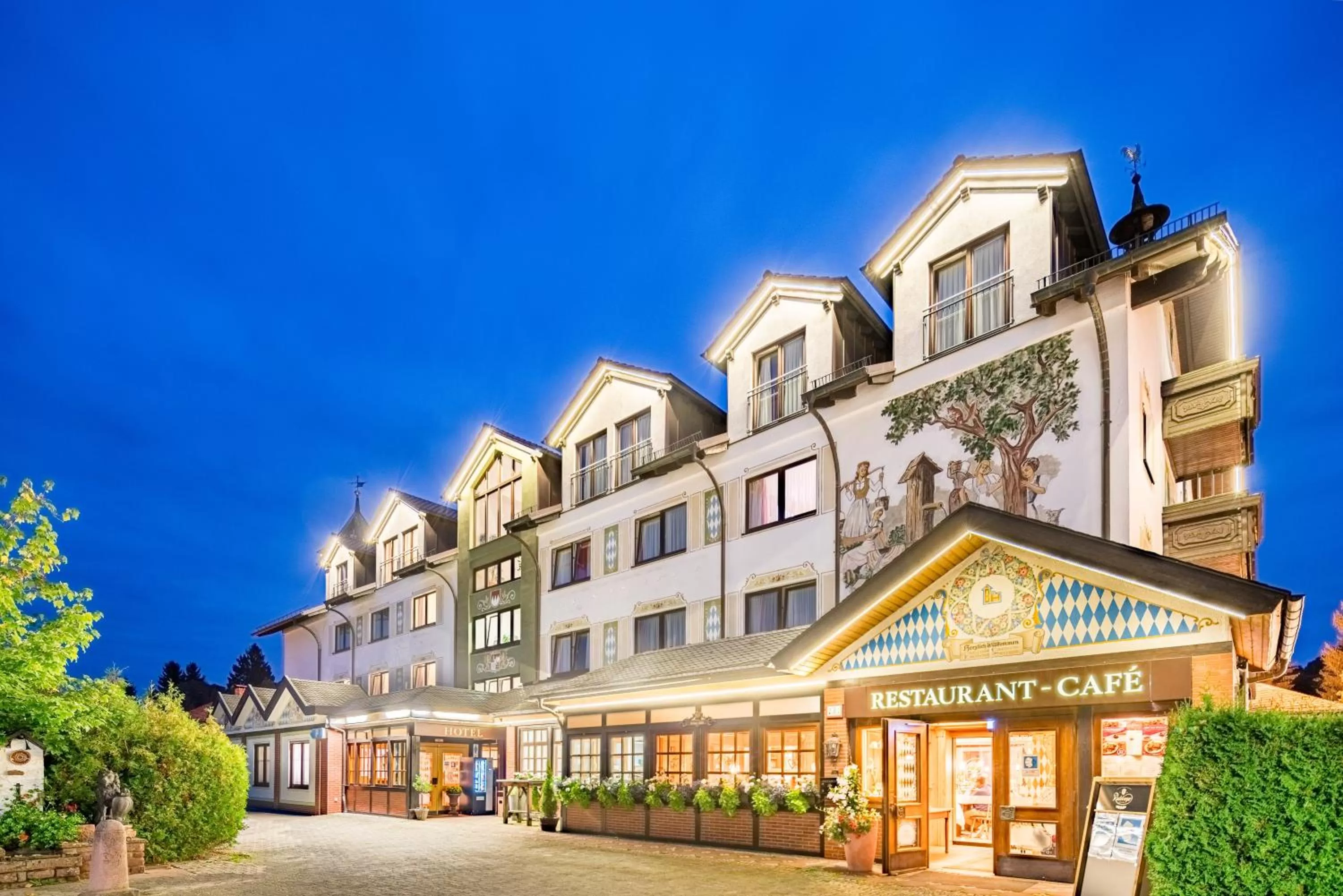 Night in Best Western Hotel Brunnenhof