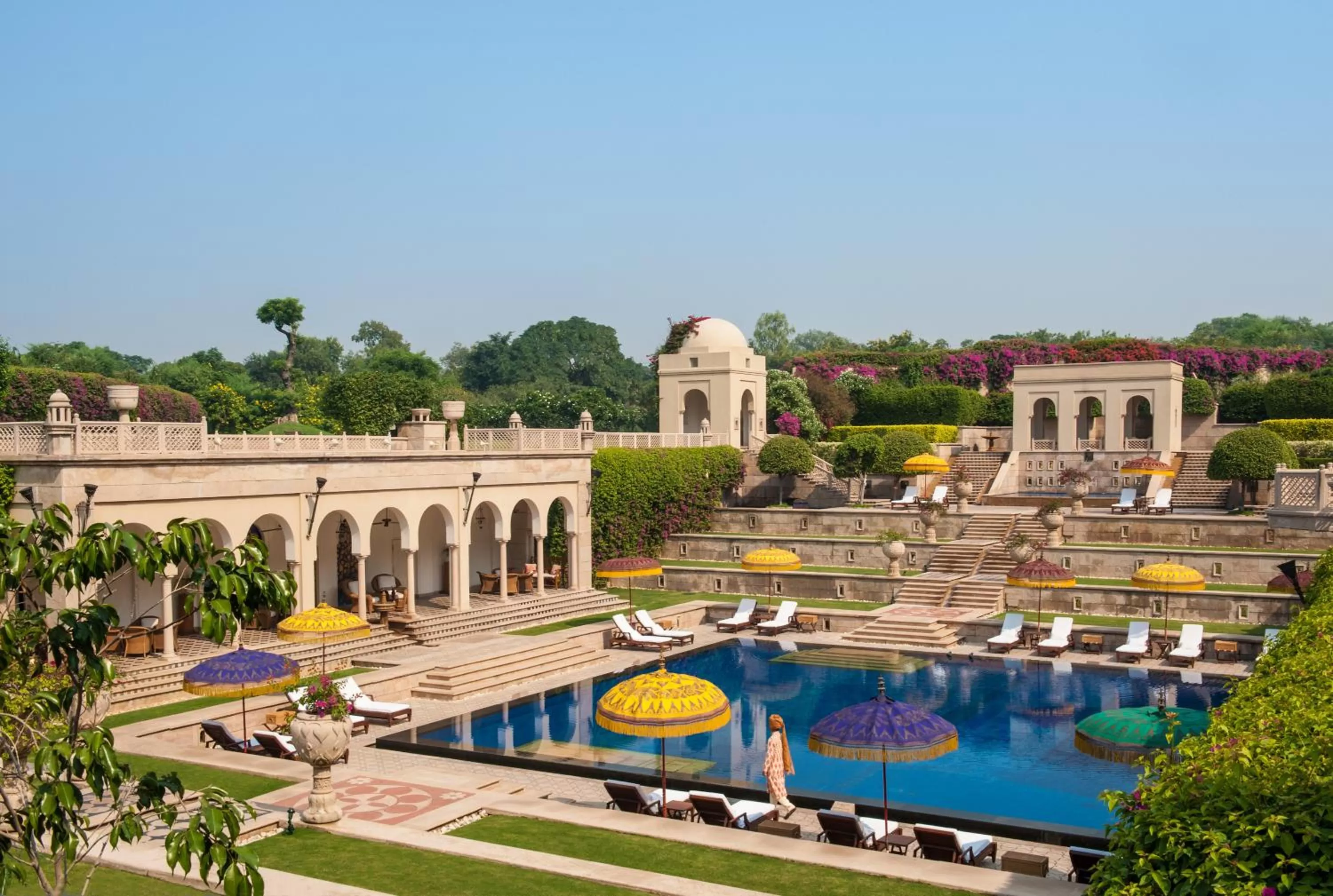 Swimming pool in The Oberoi Amarvilas Agra