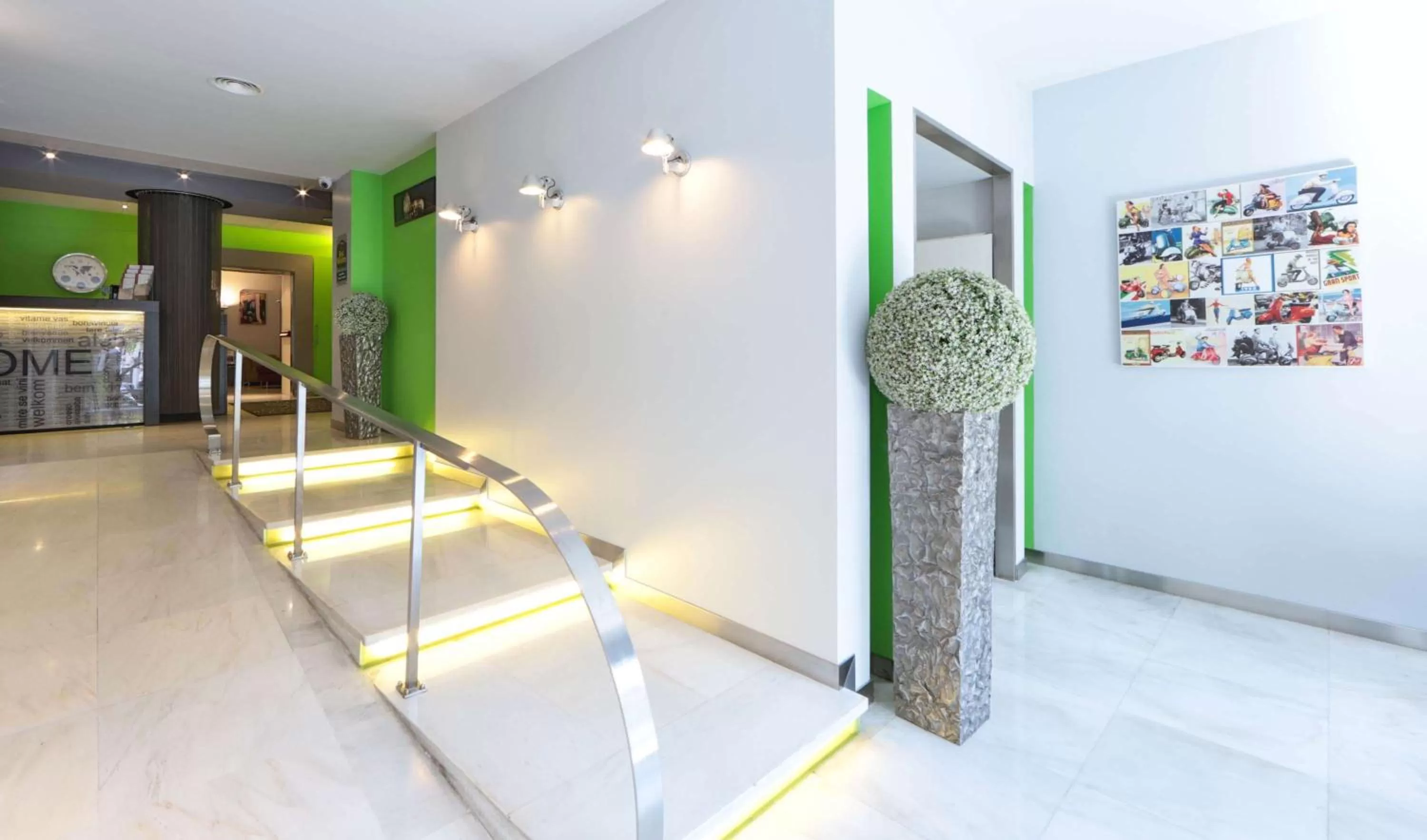 On site in Best Western Cinemusic Hotel